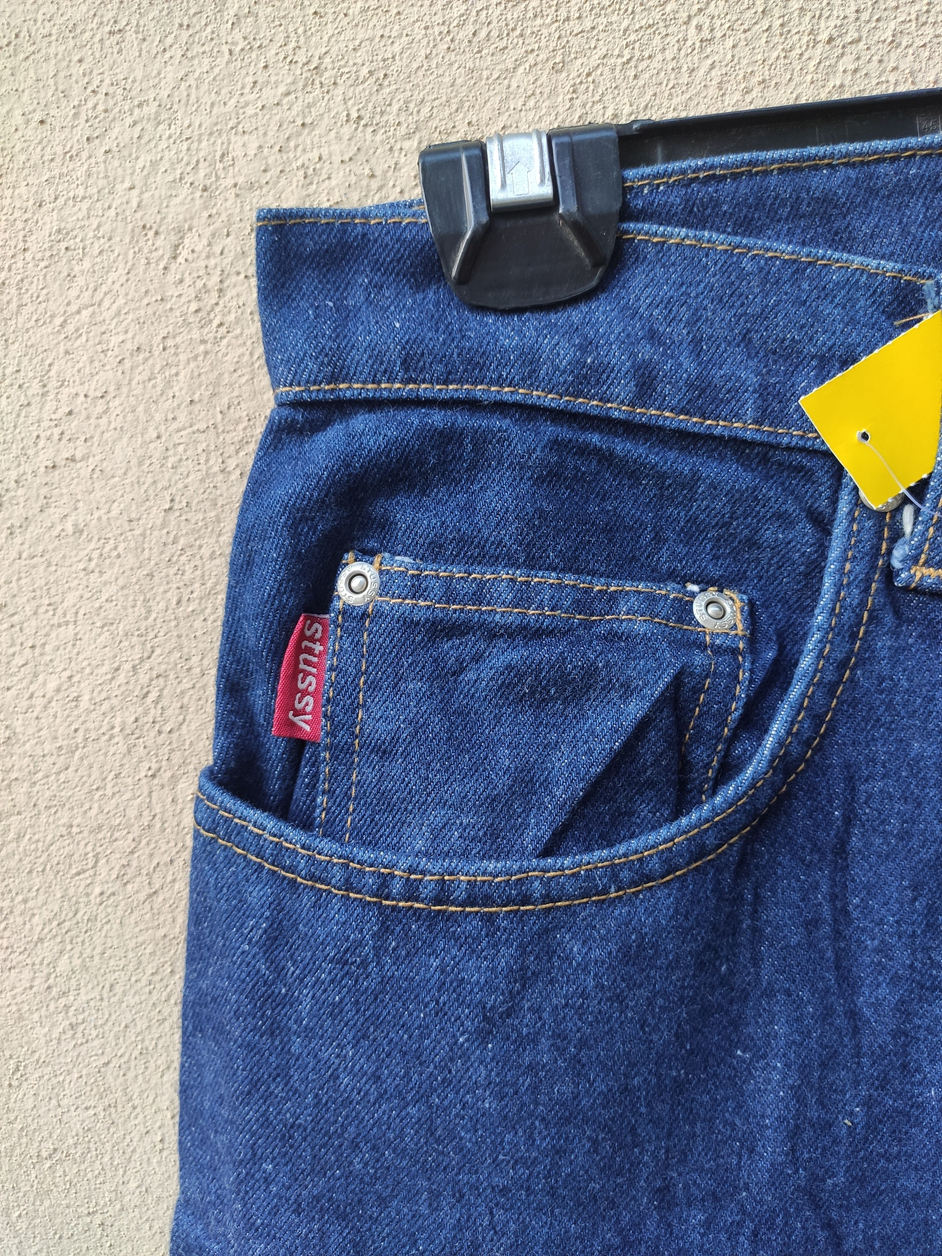 Stussy 🔥 Vintage 90s Vintage Stussy jeans denim jeans Size US 29 - 5 Thumbnail