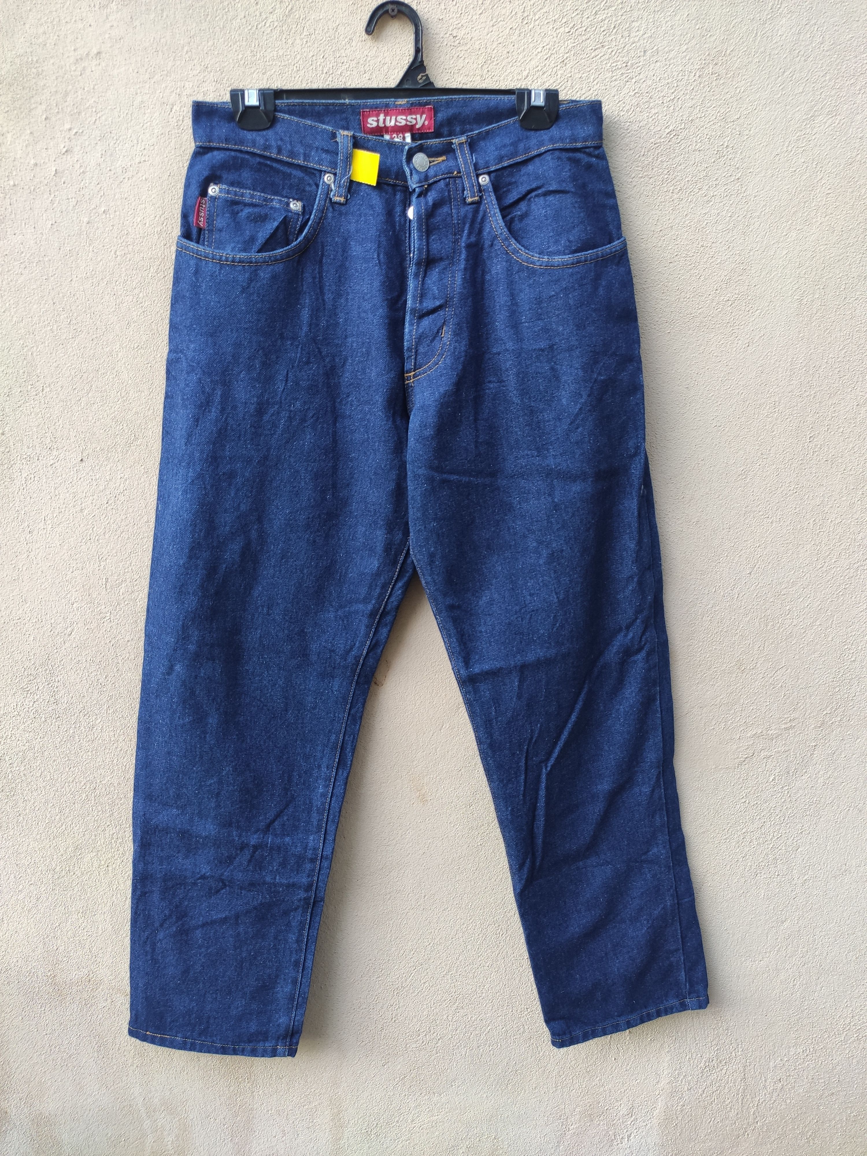 Stussy 🔥 Vintage 90s Vintage Stussy jeans denim jeans Size US 29 - 1 Thumbnail