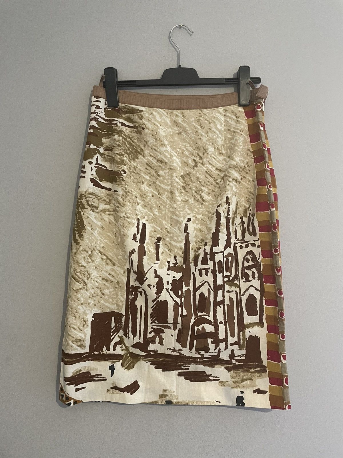 Prada Prada Spring Summer 2004 Runway Postcard skirt | Grailed