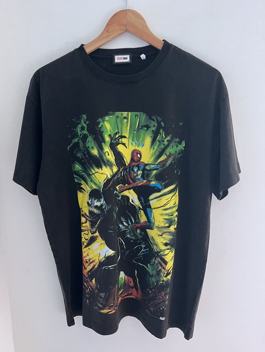 Kith Kith Marvel Spider-Man Venom Battle Vintage Tee | Grailed