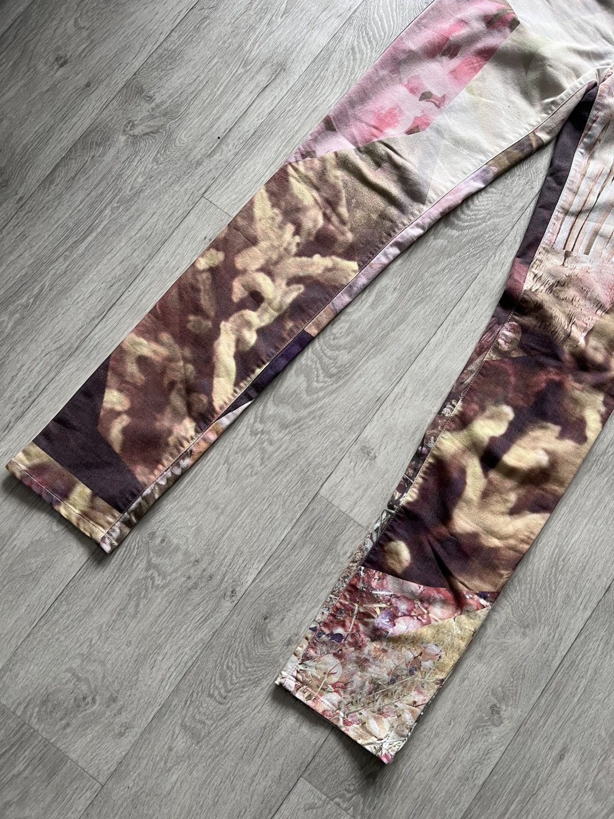Diesel × Vintage Diesel Flowers Pants Rare Size 34" / US 12 / IT 48 - 4 Thumbnail