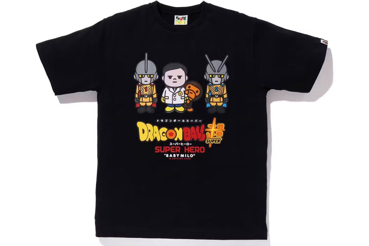 Bape BAPE x Dragon Ball Super Red Ribbon Army Baby Milo Tee Size US M / EU 48-50 / 2 - 2 Thumbnail