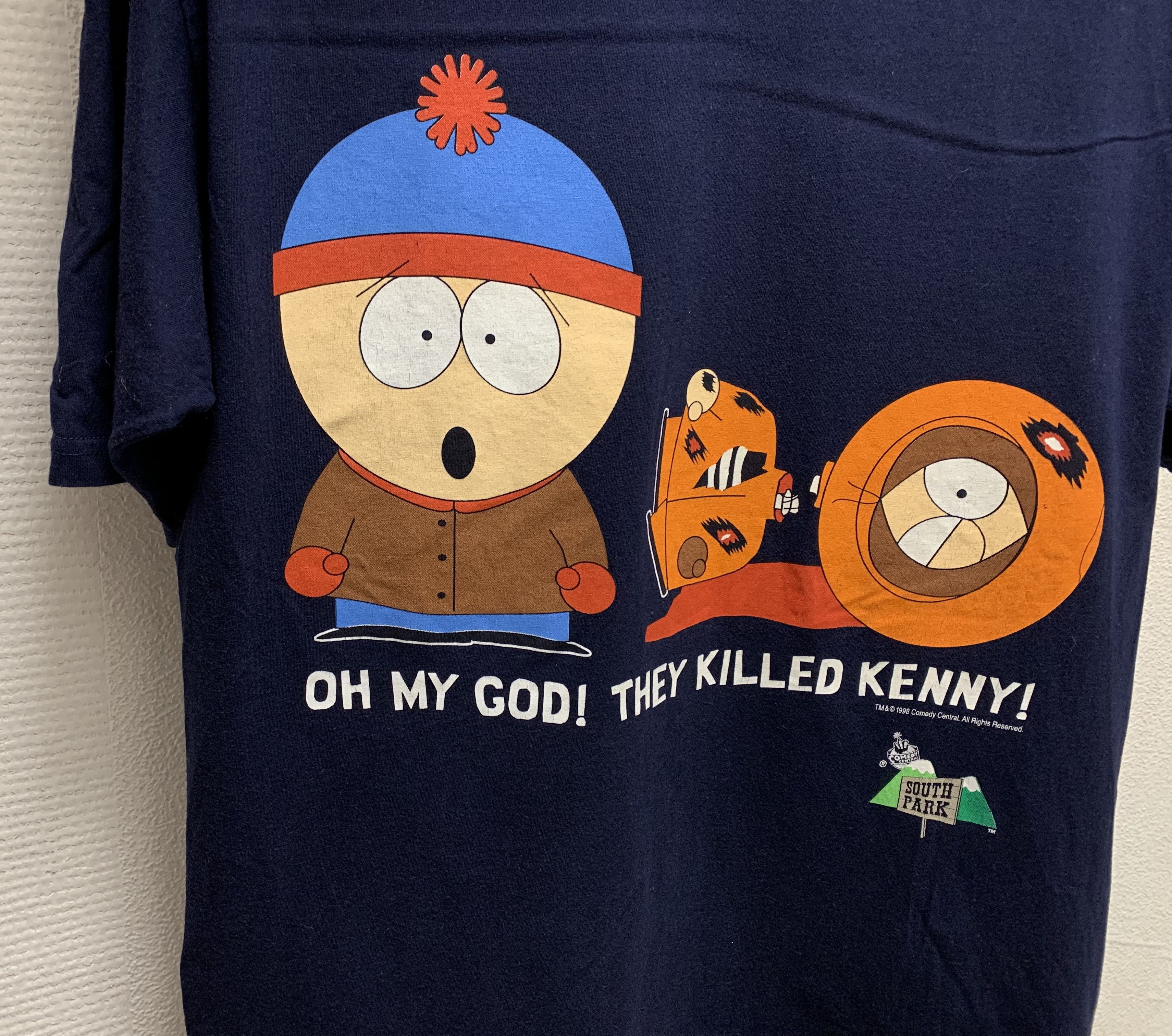 Cartoon Network Vintage South Park 1998 vintage t-shirt Xl the killed kenny Size US XL / EU 56 / 4 - 4 Thumbnail