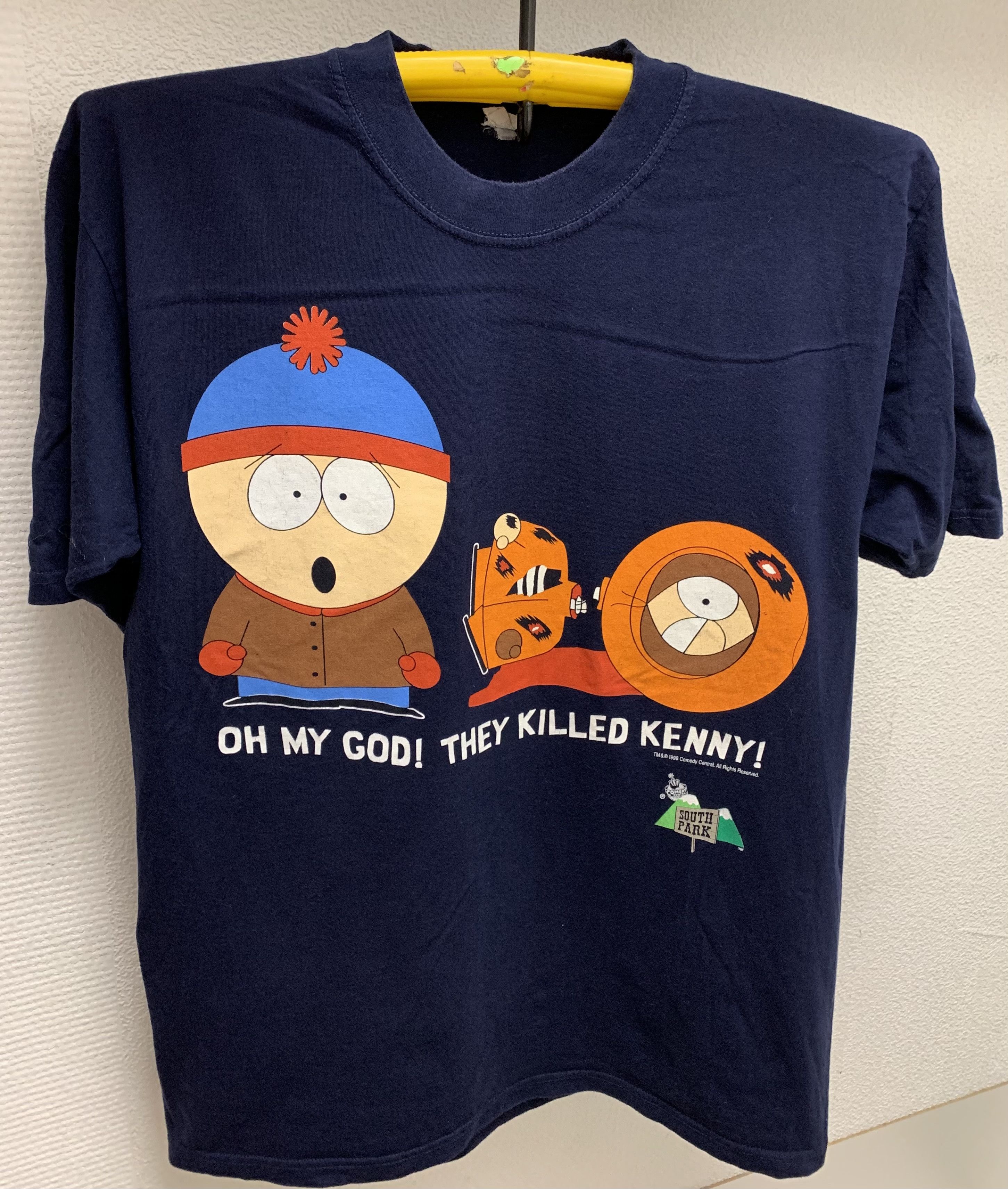 Cartoon Network Vintage South Park 1998 vintage t-shirt Xl the killed kenny Size US XL / EU 56 / 4 - 1 Thumbnail