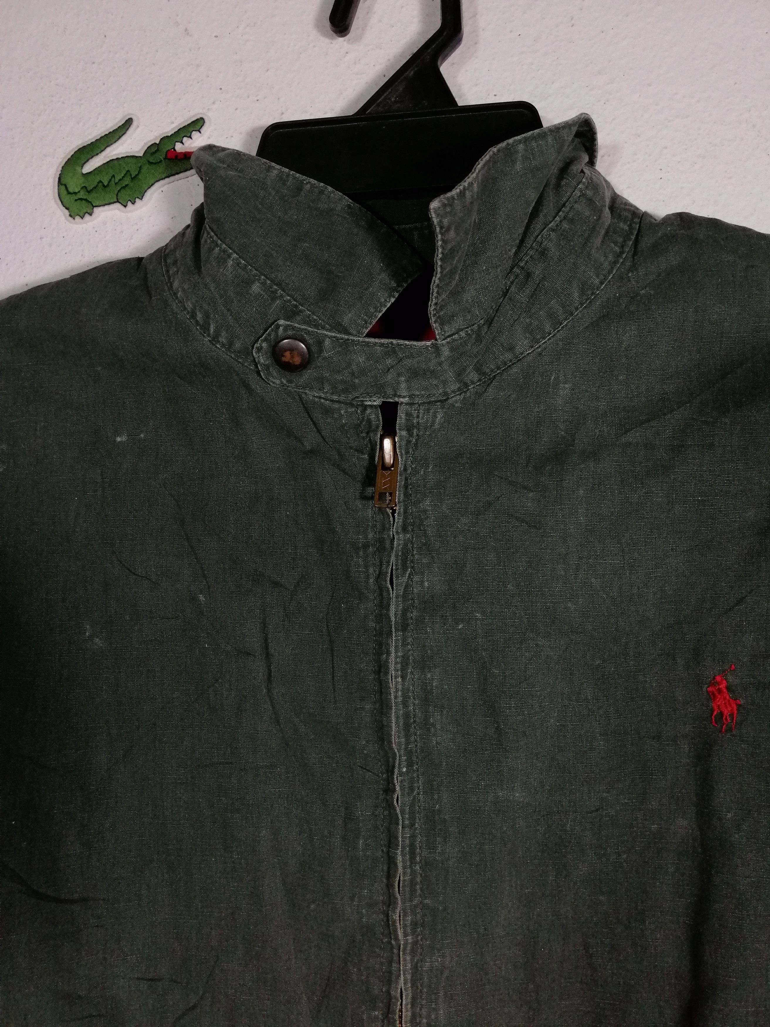 Polo Ralph Lauren POLO RALPH LAUREN ZIPPER DISTRESSED JACKET Size US M / EU 48-50 / 2 - 7 Thumbnail
