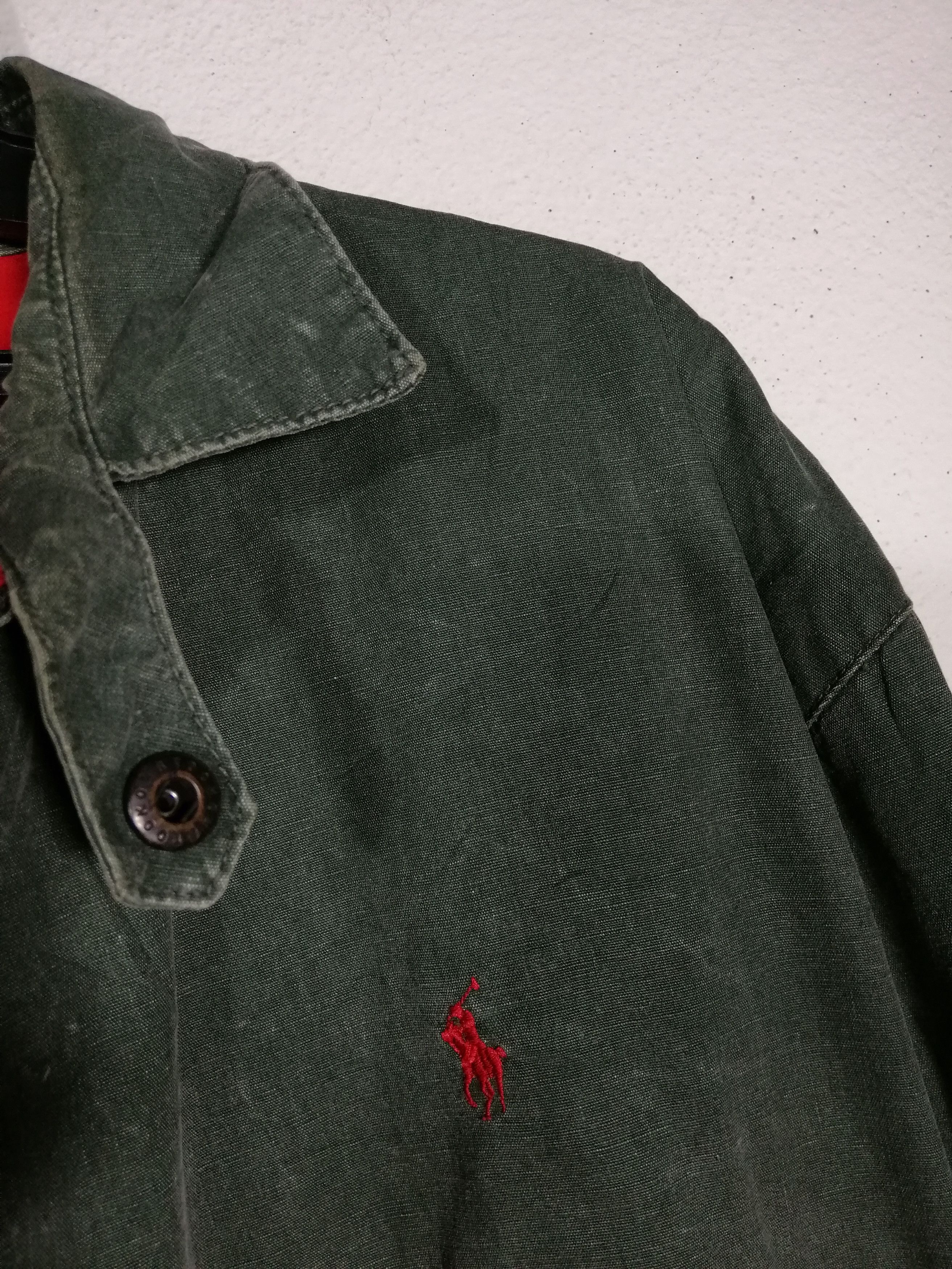 Polo Ralph Lauren POLO RALPH LAUREN ZIPPER DISTRESSED JACKET Size US M / EU 48-50 / 2 - 3 Thumbnail