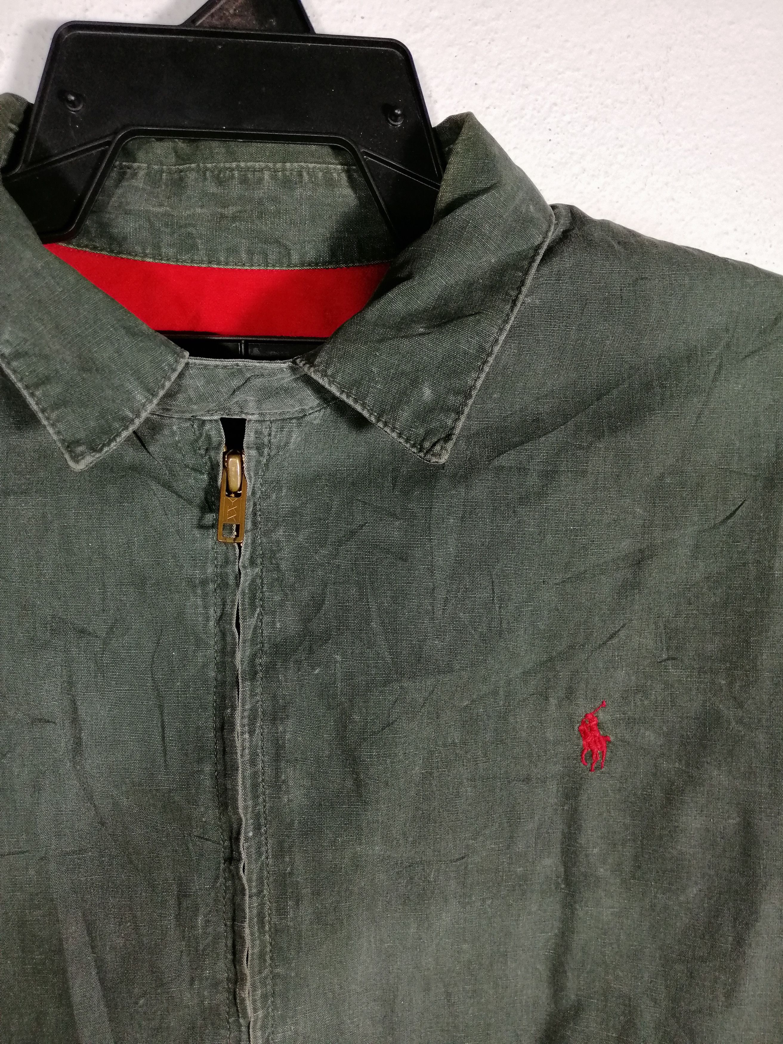 Polo Ralph Lauren POLO RALPH LAUREN ZIPPER DISTRESSED JACKET Size US M / EU 48-50 / 2 - 12 Thumbnail