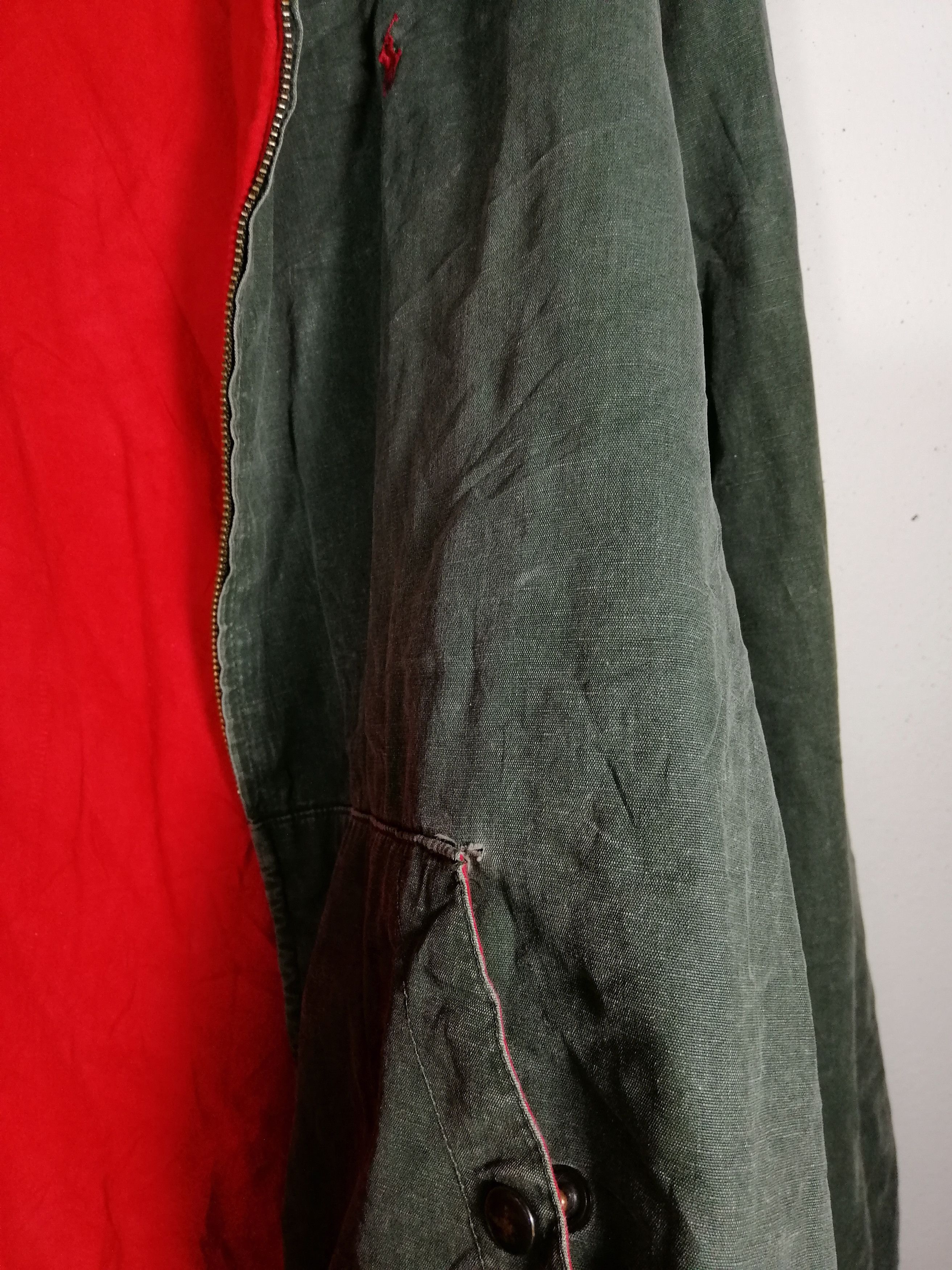 Polo Ralph Lauren POLO RALPH LAUREN ZIPPER DISTRESSED JACKET Size US M / EU 48-50 / 2 - 4 Thumbnail