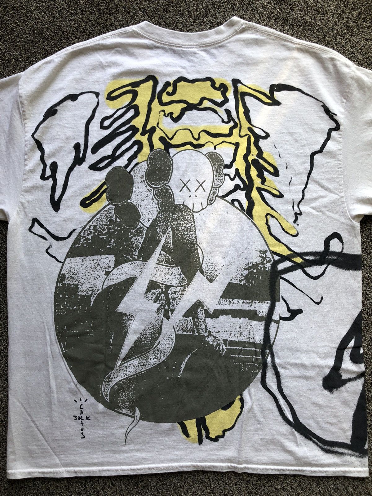 Kaws Cactus Jack x Kaws Tee Size US L / EU 52-54 / 3 - 5 Thumbnail