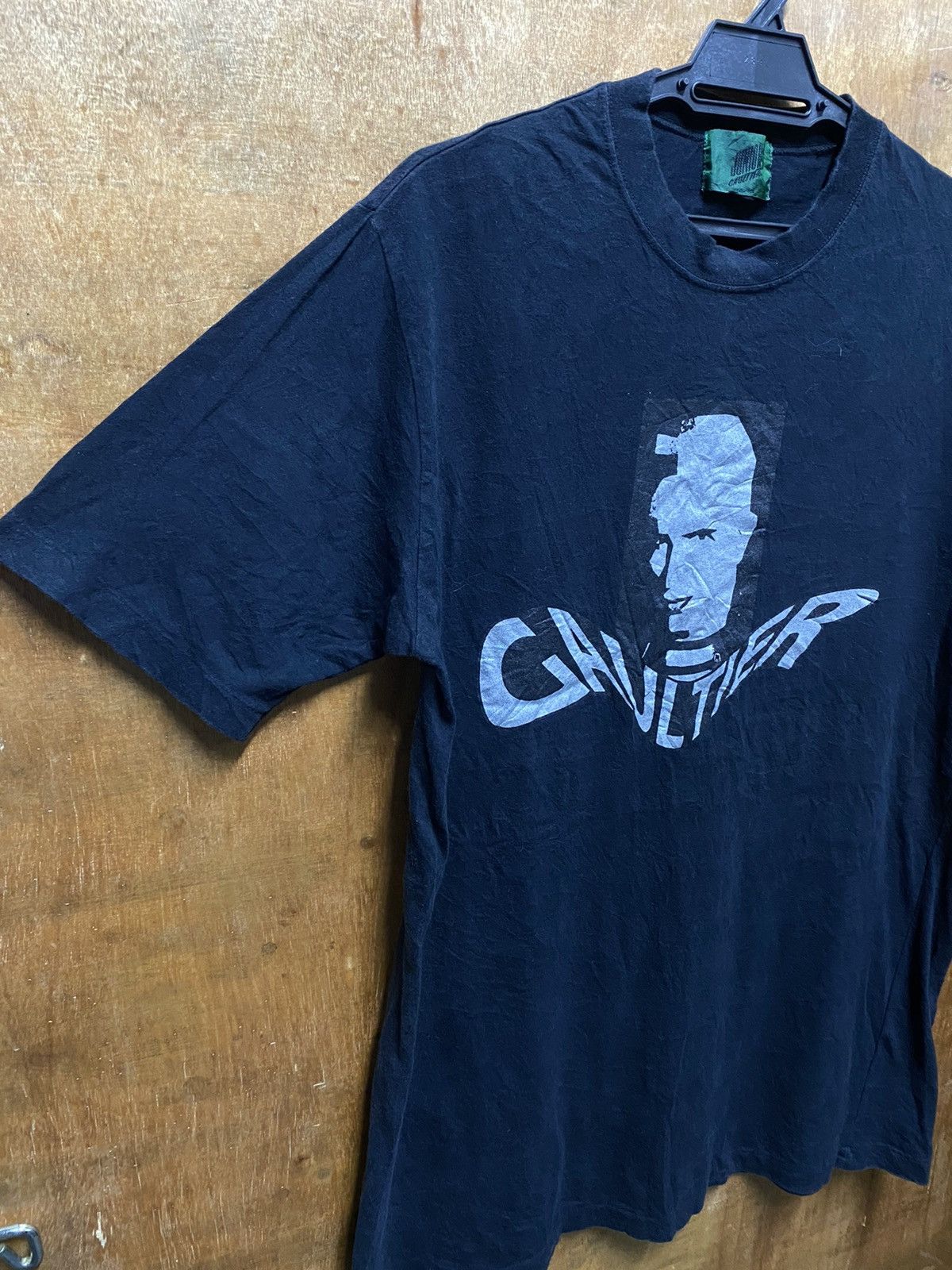 Jean Paul Gaultier × Vintage 💥steal💥Vintage 80s Junior Gaultier T Logo Single Stitch Size US M / EU 48-50 / 2 - 2 Thumbnail