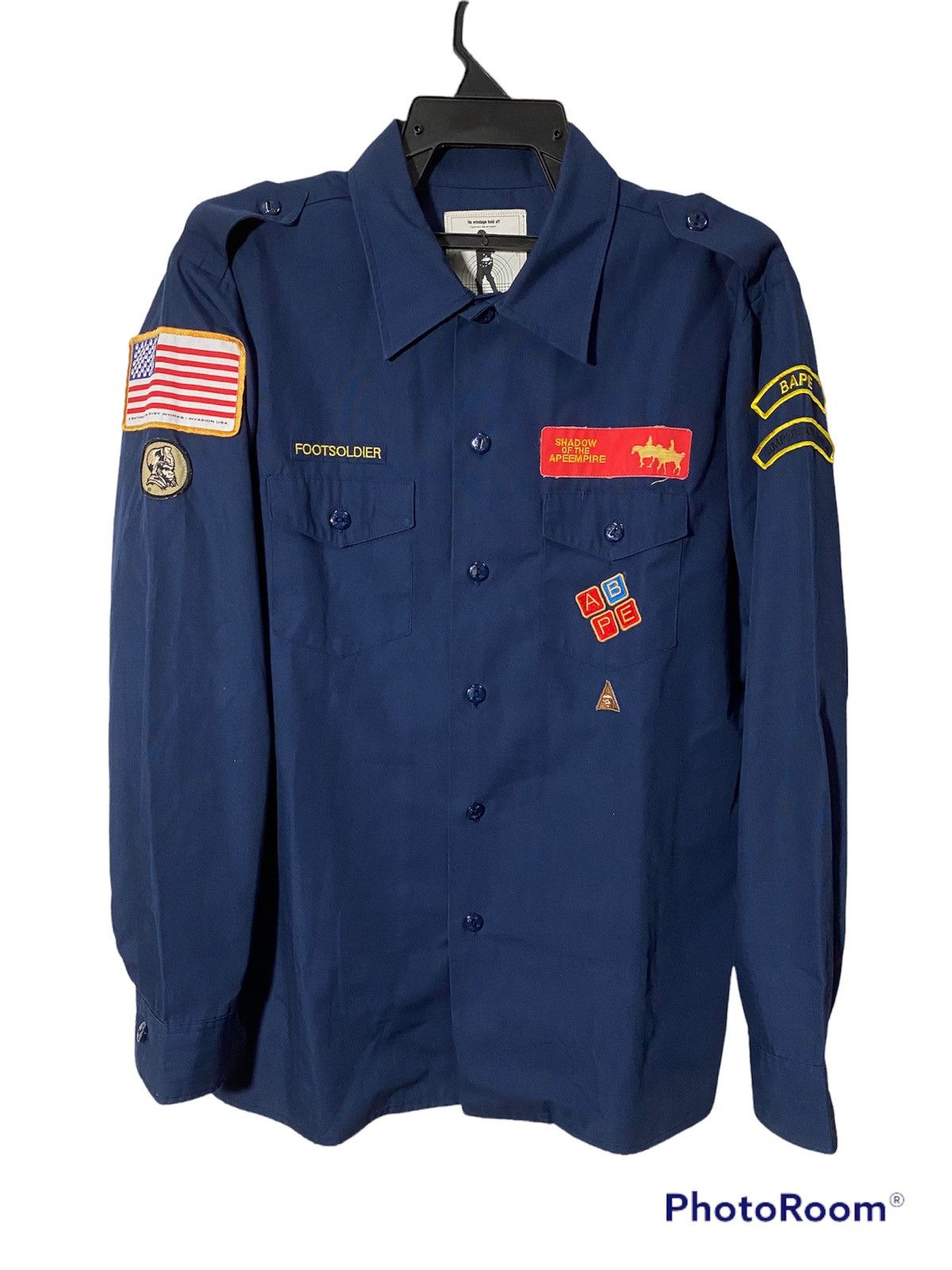 Bape × Vintage Boyscout Shirt Size US L / EU 52-54 / 3 - 1 Thumbnail