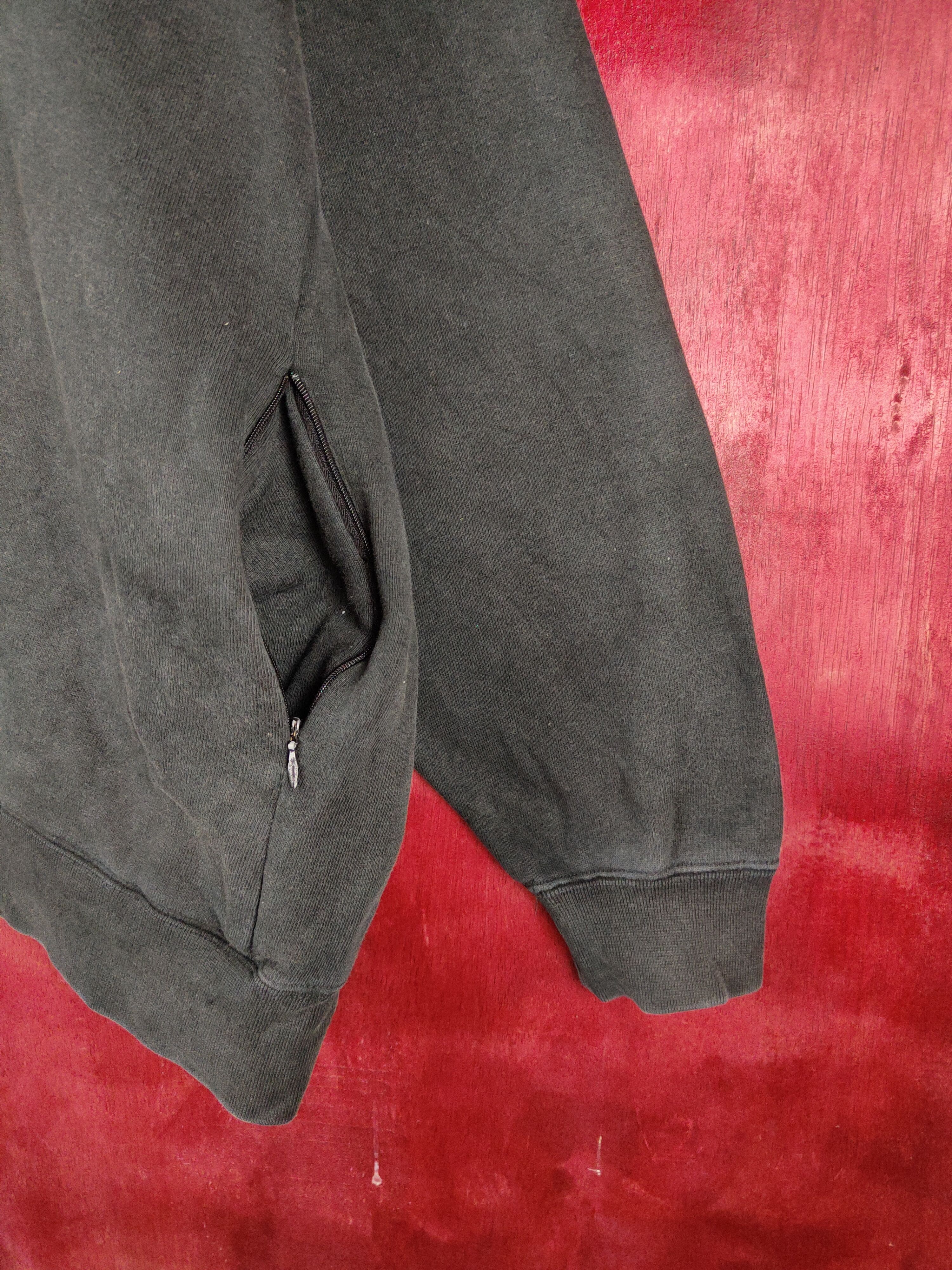 Japanese Brand a k.a.hye-tech Black Faded Sweatshirt #283B Size US XXL / EU 58 / 5 - 7 Thumbnail