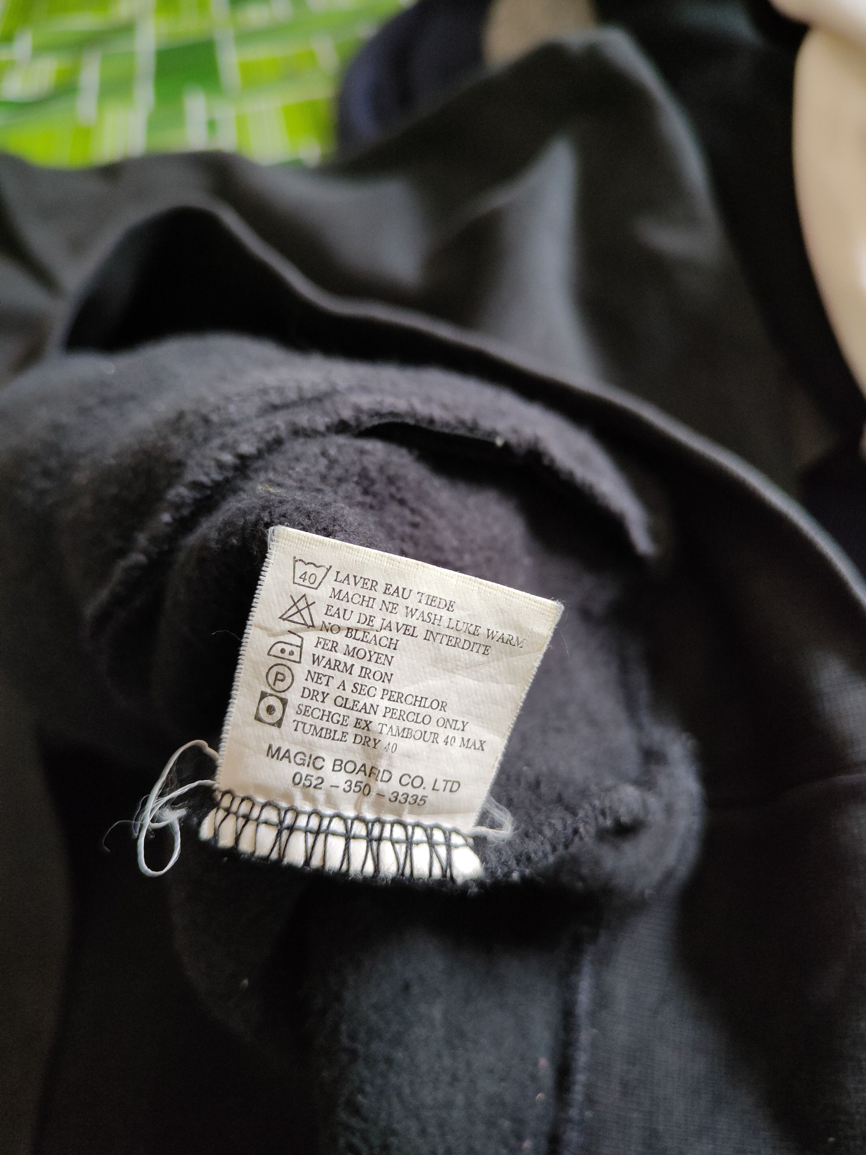 Japanese Brand a k.a.hye-tech Black Faded Sweatshirt #283B Size US XXL / EU 58 / 5 - 11 Thumbnail