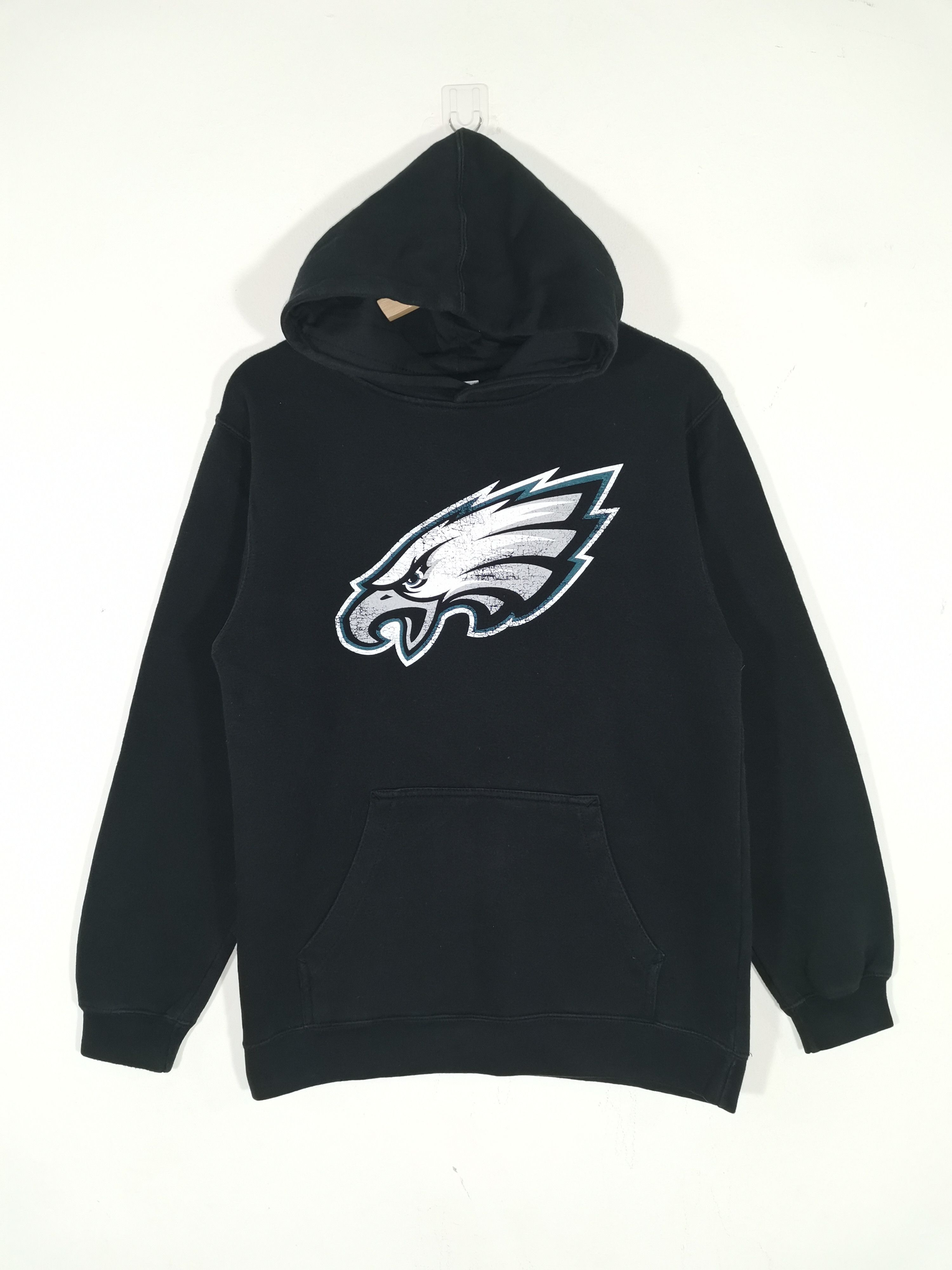 NFL × Vintage Vtg Philadelphia Eagles NFL Pullover Hooded Sweatshirt Size US S / EU 44-46 / 1 - 1 Thumbnail