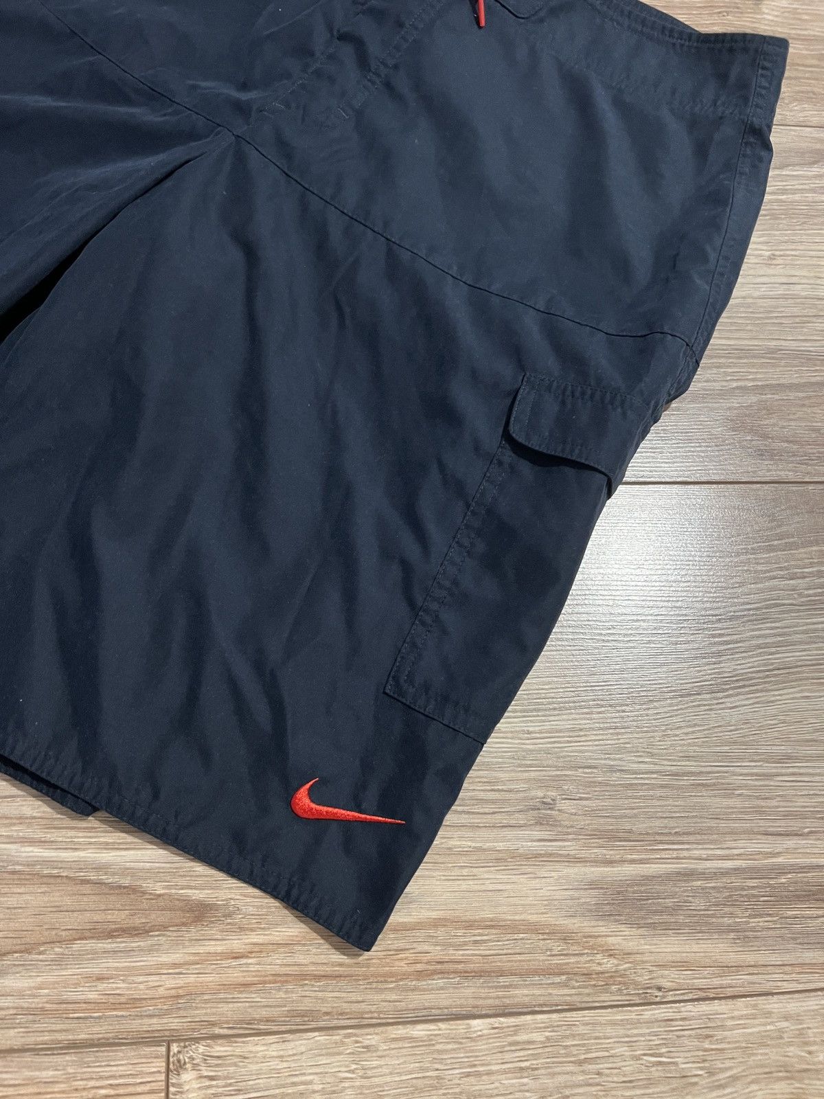 Nike × Vintage Short Cargo Nike Vintage Rare Streetwear Size US 35 - 5 Thumbnail