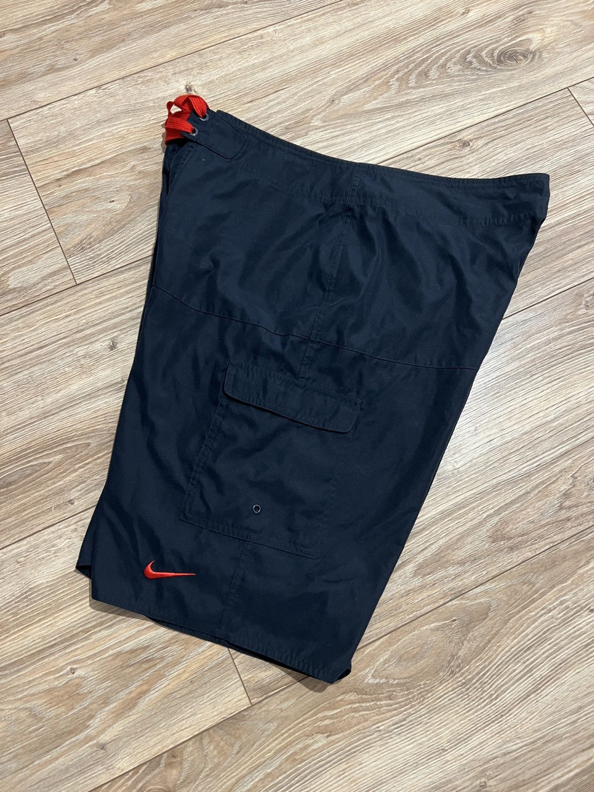 Nike × Vintage Short Cargo Nike Vintage Rare Streetwear Size US 35 - 1 Thumbnail