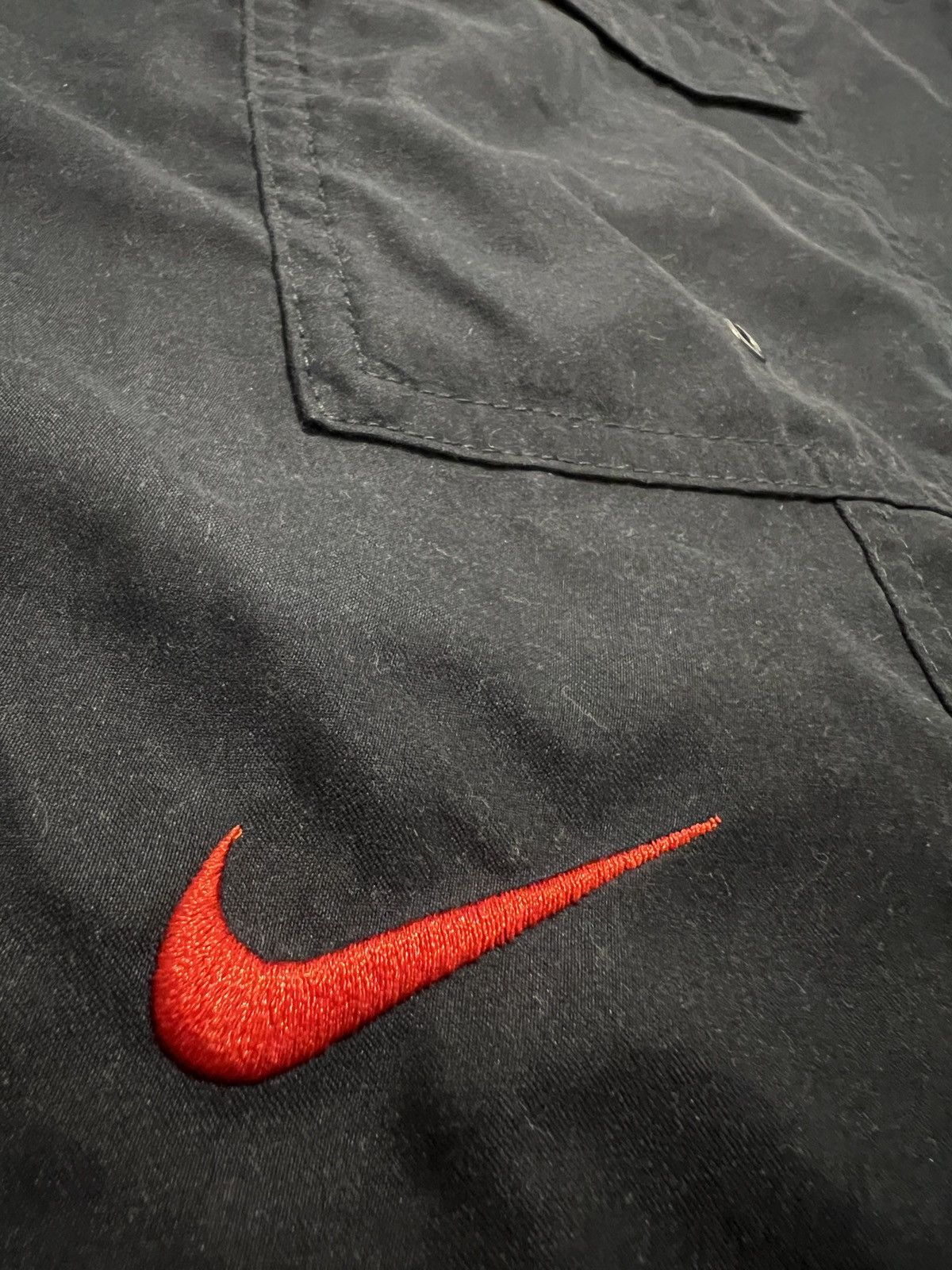 Nike × Vintage Short Cargo Nike Vintage Rare Streetwear Size US 35 - 3 Thumbnail