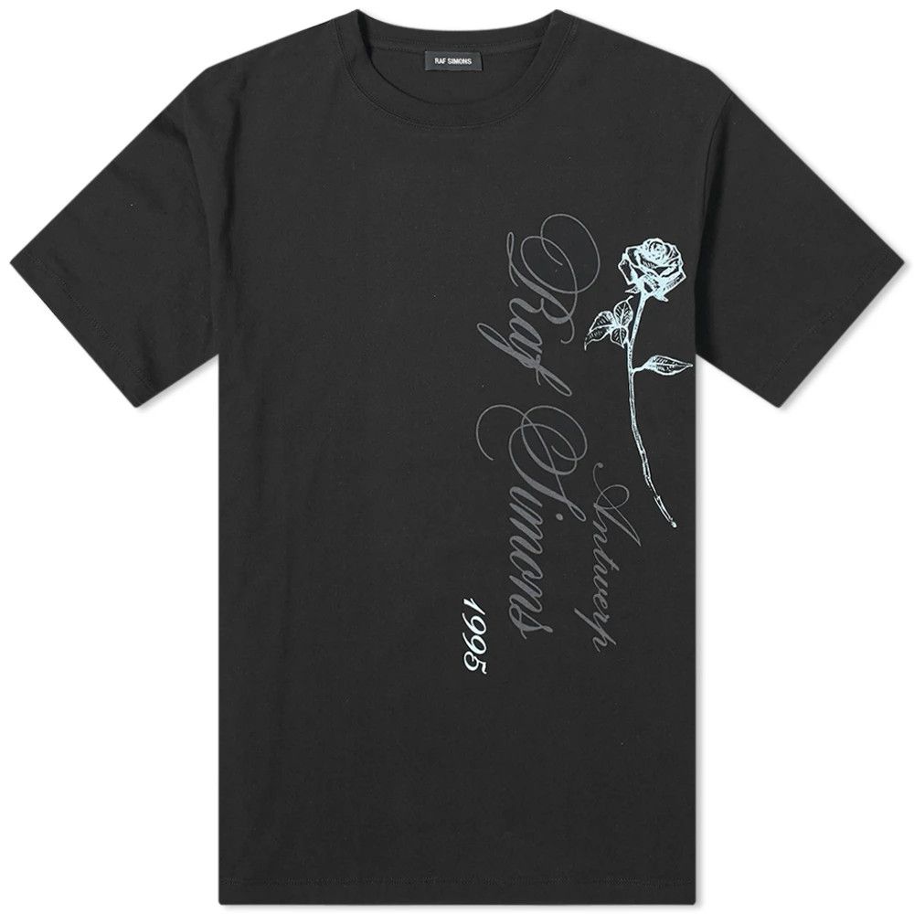 Raf Simons Raf Simons Black Antwerp Tshirt Size US S / EU 44-46 / 1 - 1 Thumbnail