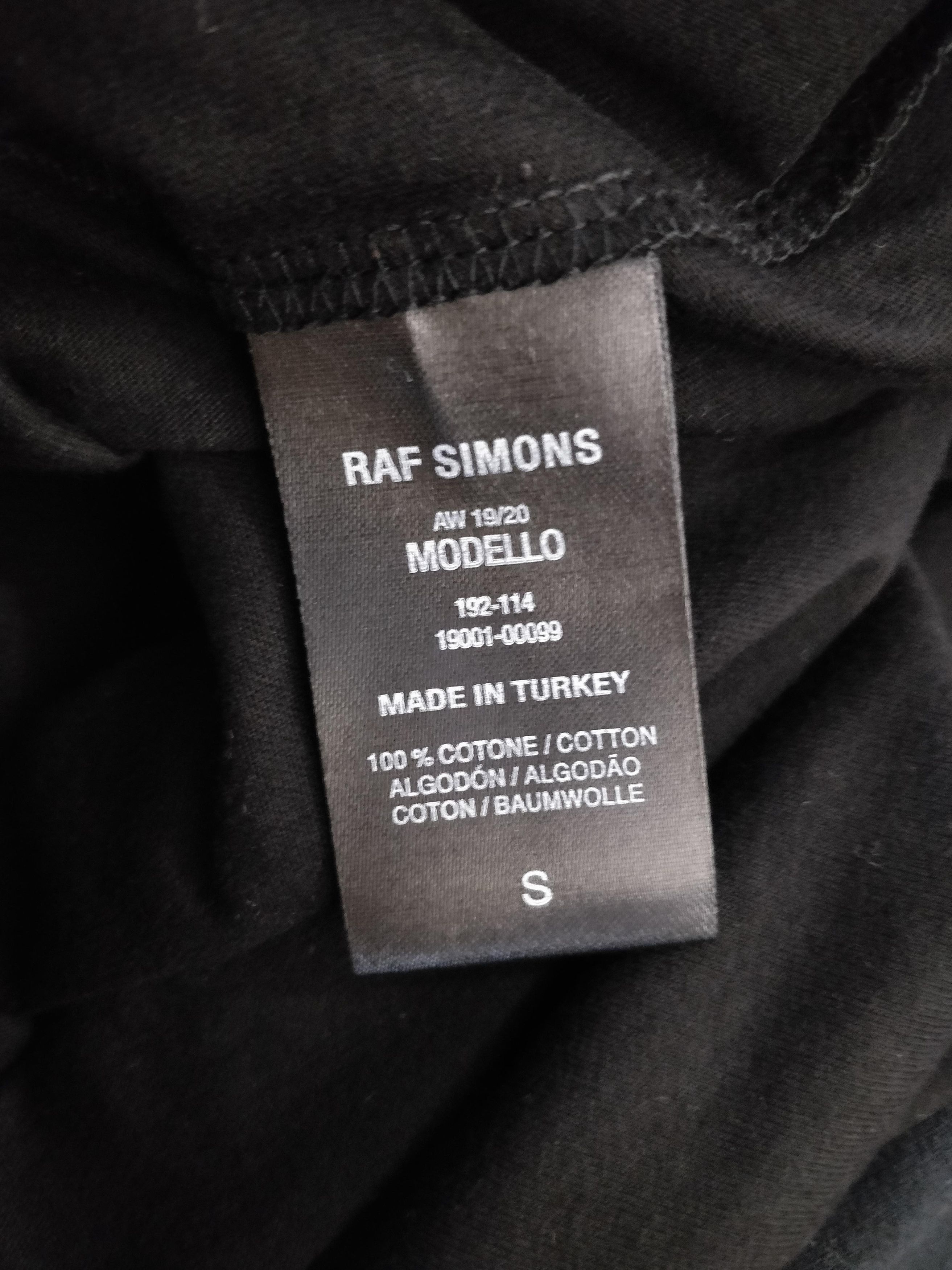 Raf Simons Raf Simons Black Antwerp Tshirt Size US S / EU 44-46 / 1 - 4 Thumbnail