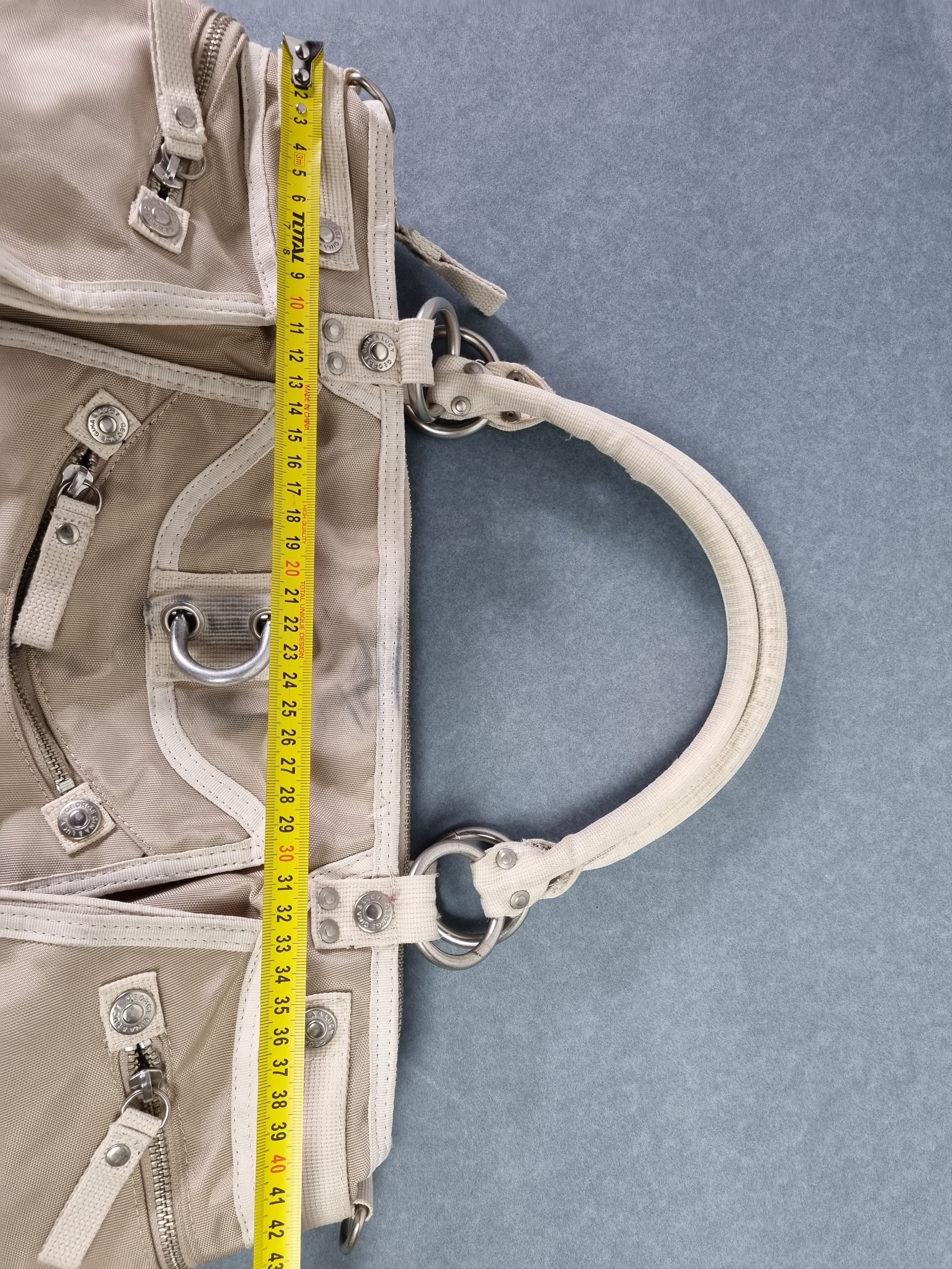 Japanese Brand × Vintage George Gina Lucy Cargo Amazing Design Bag Size ONE SIZE - 17 Thumbnail