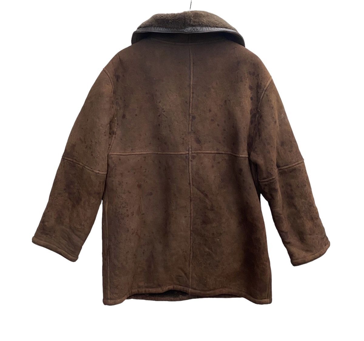 Designer × Vintage Vintage Sherling/Sherpa Suede Leather Jacket Size US L / EU 52-54 / 3 - 5 Thumbnail