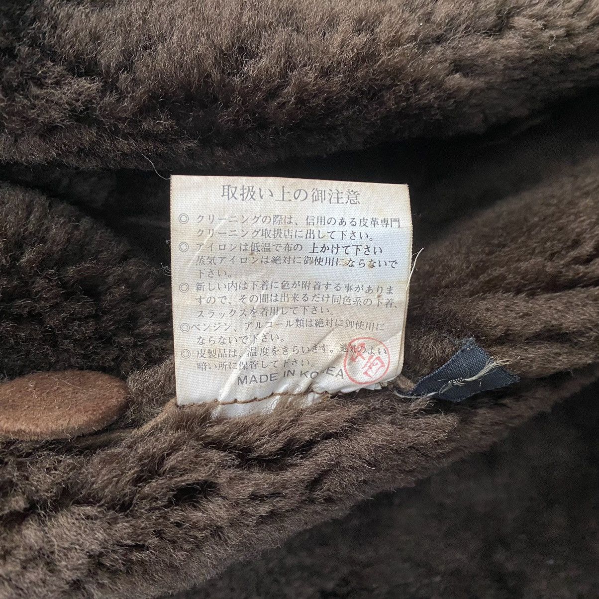Designer × Vintage Vintage Sherling/Sherpa Suede Leather Jacket Size US L / EU 52-54 / 3 - 9 Thumbnail