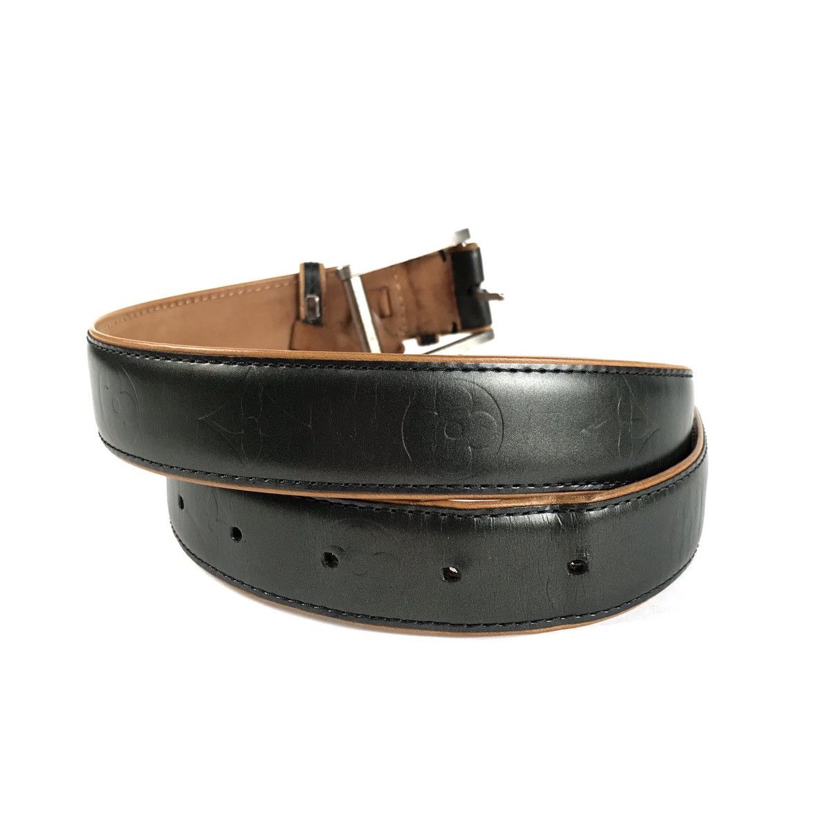Louis Vuitton Black Vernis Louis Vuitton Monogram Belt Size ONE SIZE - 4 Thumbnail