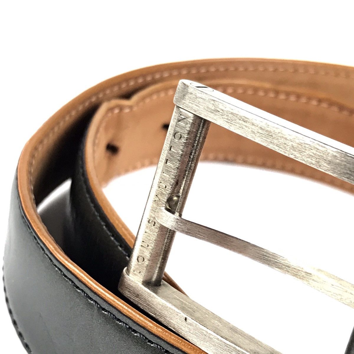 Louis Vuitton Black Vernis Louis Vuitton Monogram Belt Size ONE SIZE - 3 Thumbnail