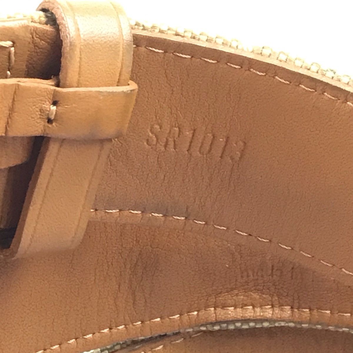 Louis Vuitton Mini Lin Canvas Tan Louis Vuitton Monogram Belt Size ONE SIZE - 6 Thumbnail