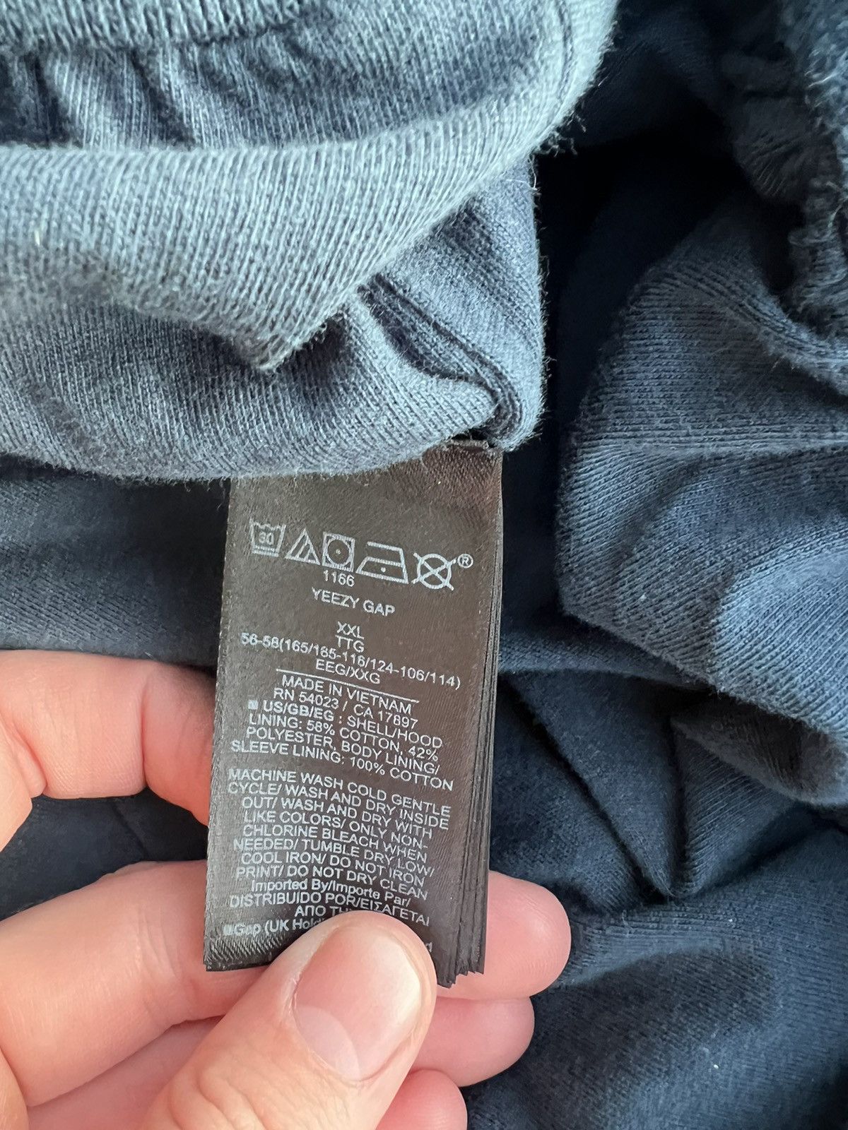 Gap Balenciaga Yeezy Gap Engineered Dove Hoodie Size US XXL / EU 58 / 5 - 7 Thumbnail