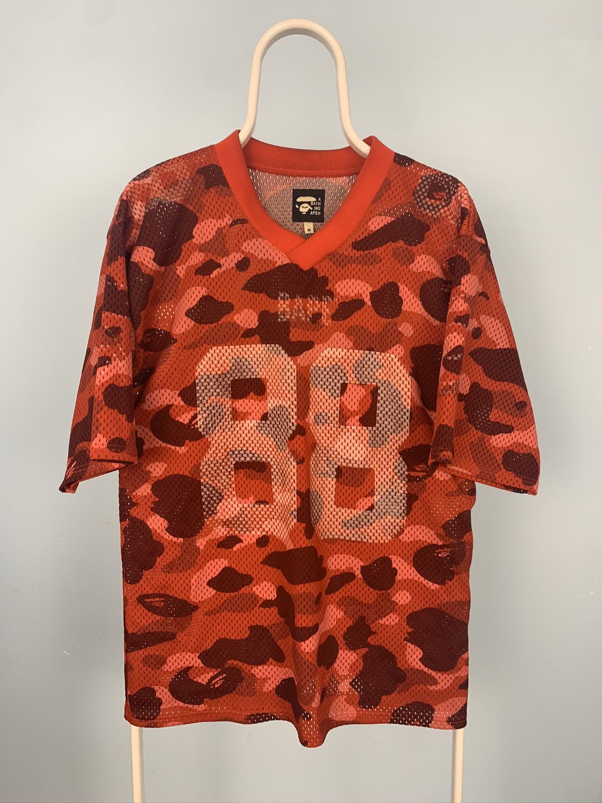 Bape Red Camo Bape Jersey Size US M / EU 48-50 / 2 - 1 Thumbnail
