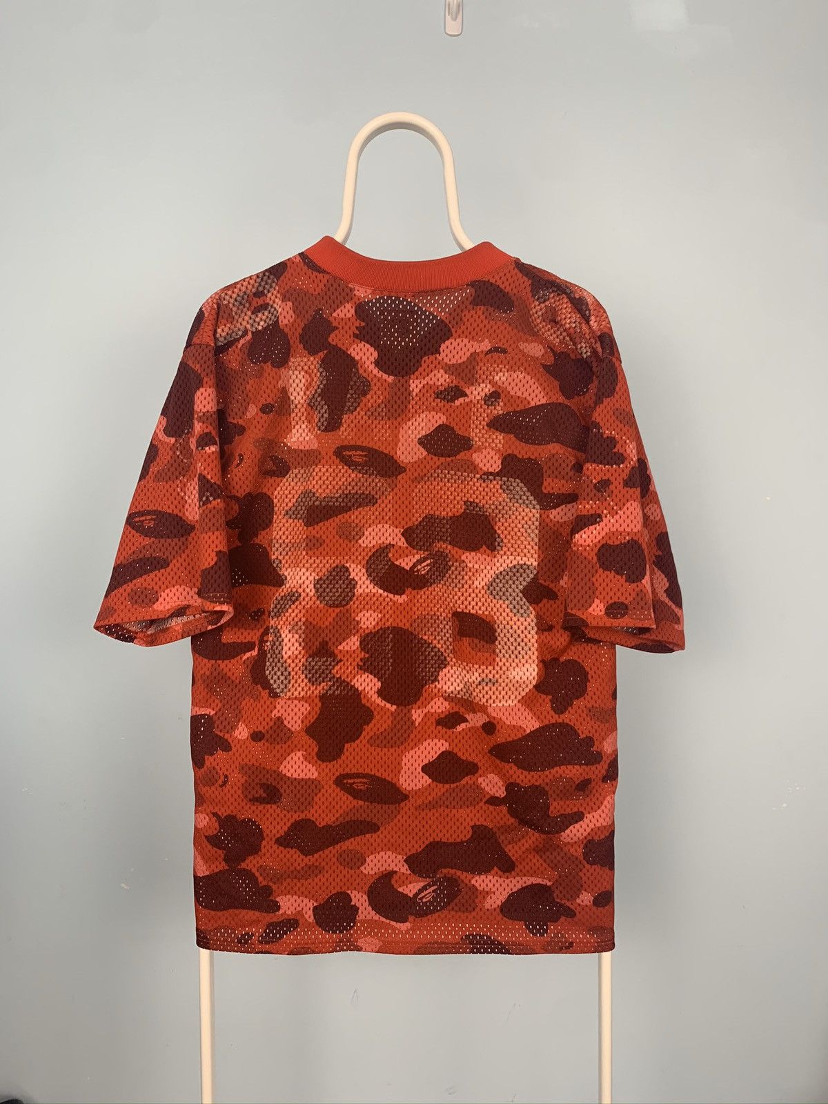 Bape Red Camo Bape Jersey Size US M / EU 48-50 / 2 - 2 Thumbnail