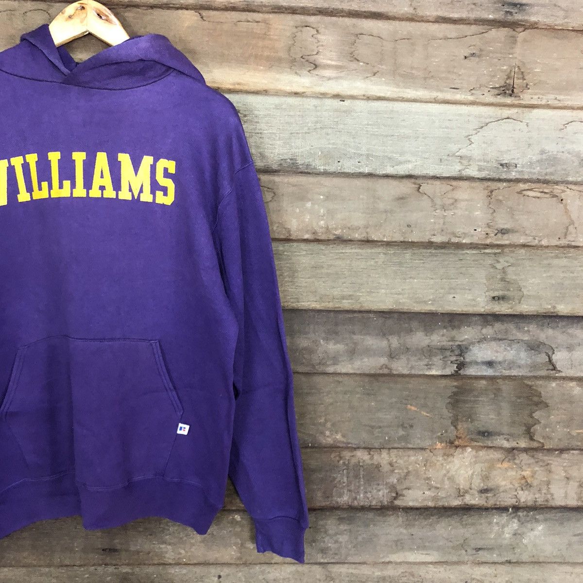 Russell Athletic × Vintage Williams Russel Athletic Purple Hoodies #128B Size US L / EU 52-54 / 3 - 5 Thumbnail