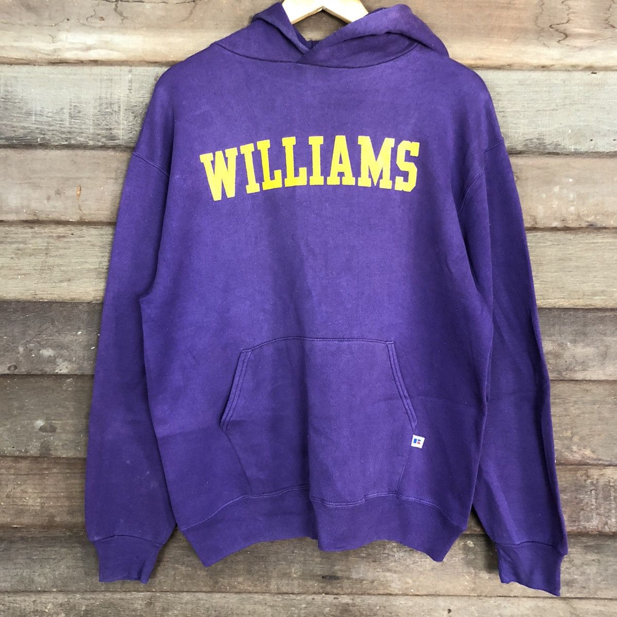 Russell Athletic × Vintage Williams Russel Athletic Purple Hoodies #128B Size US L / EU 52-54 / 3 - 8 Thumbnail