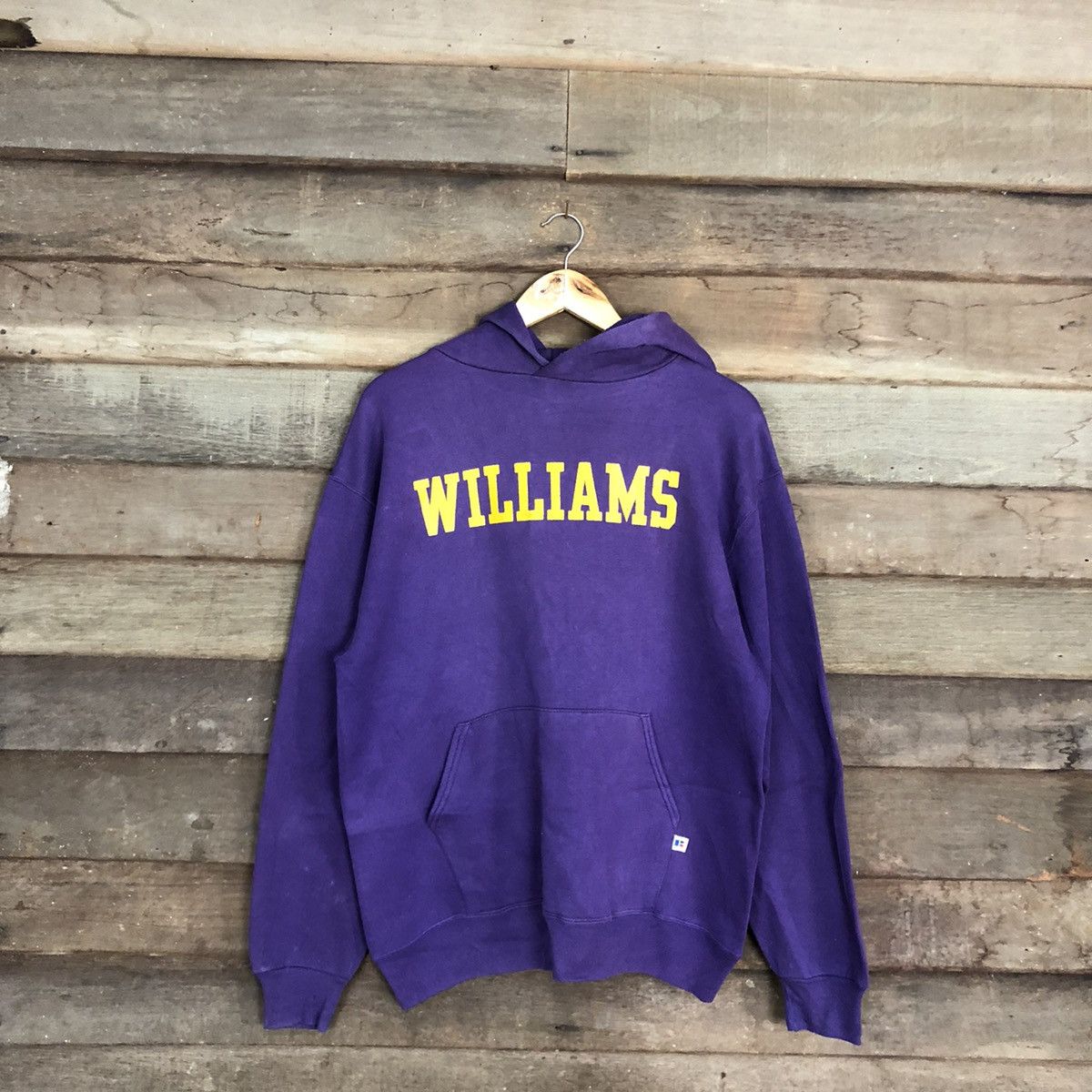 Russell Athletic × Vintage Williams Russel Athletic Purple Hoodies #128B Size US L / EU 52-54 / 3 - 1 Thumbnail