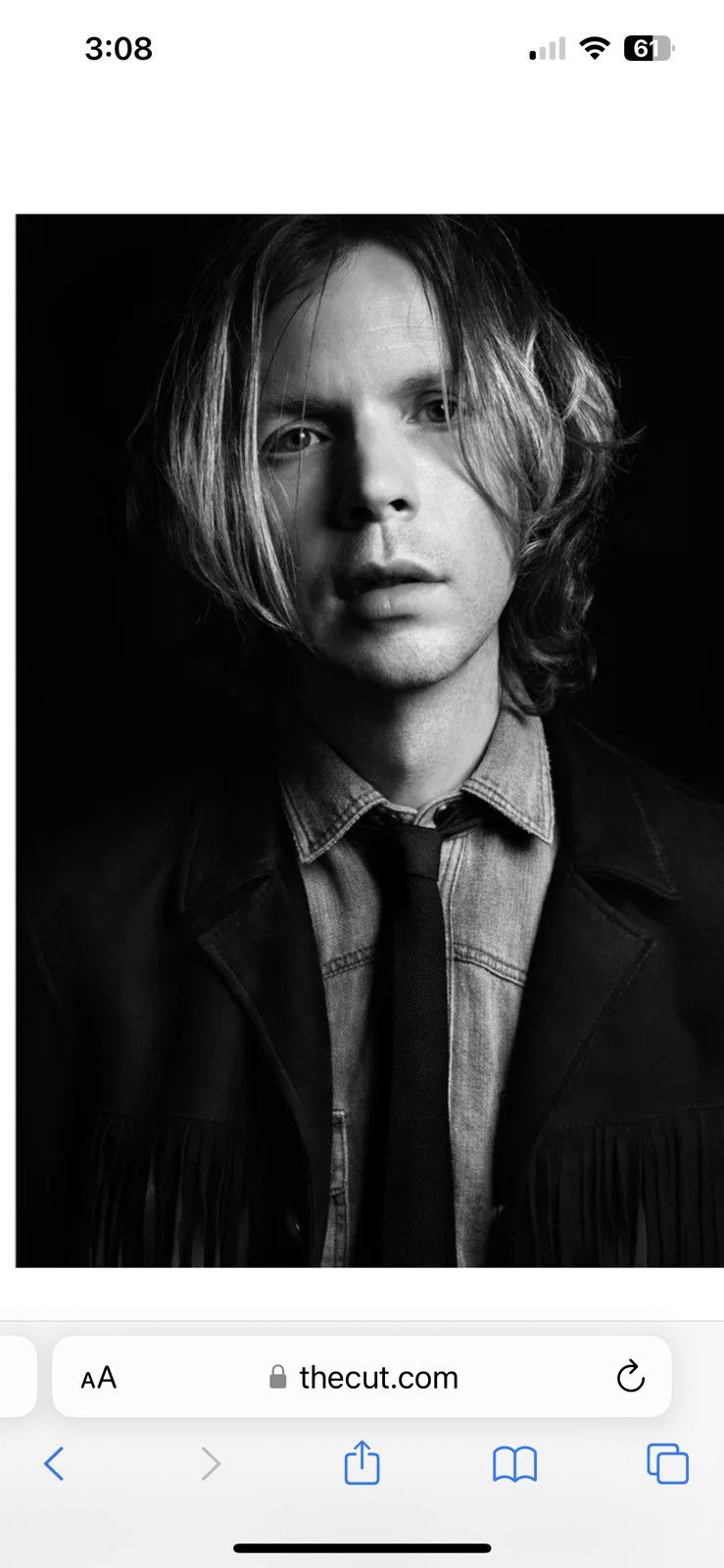 Hedi Slimane Saint Laurent SS13 Rare Denim Shirt Size US S / EU 44-46 / 1 - 2 Thumbnail
