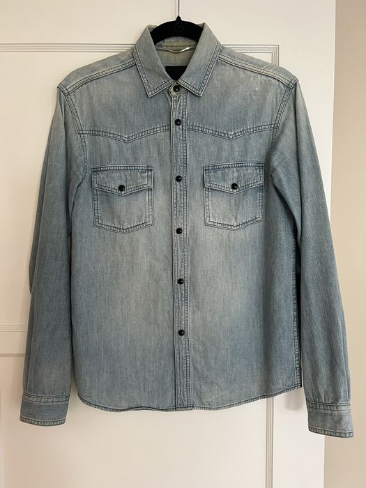 Saint Laurent Paris Saint Laurent SS13 Rare Denim Shirt | Grailed