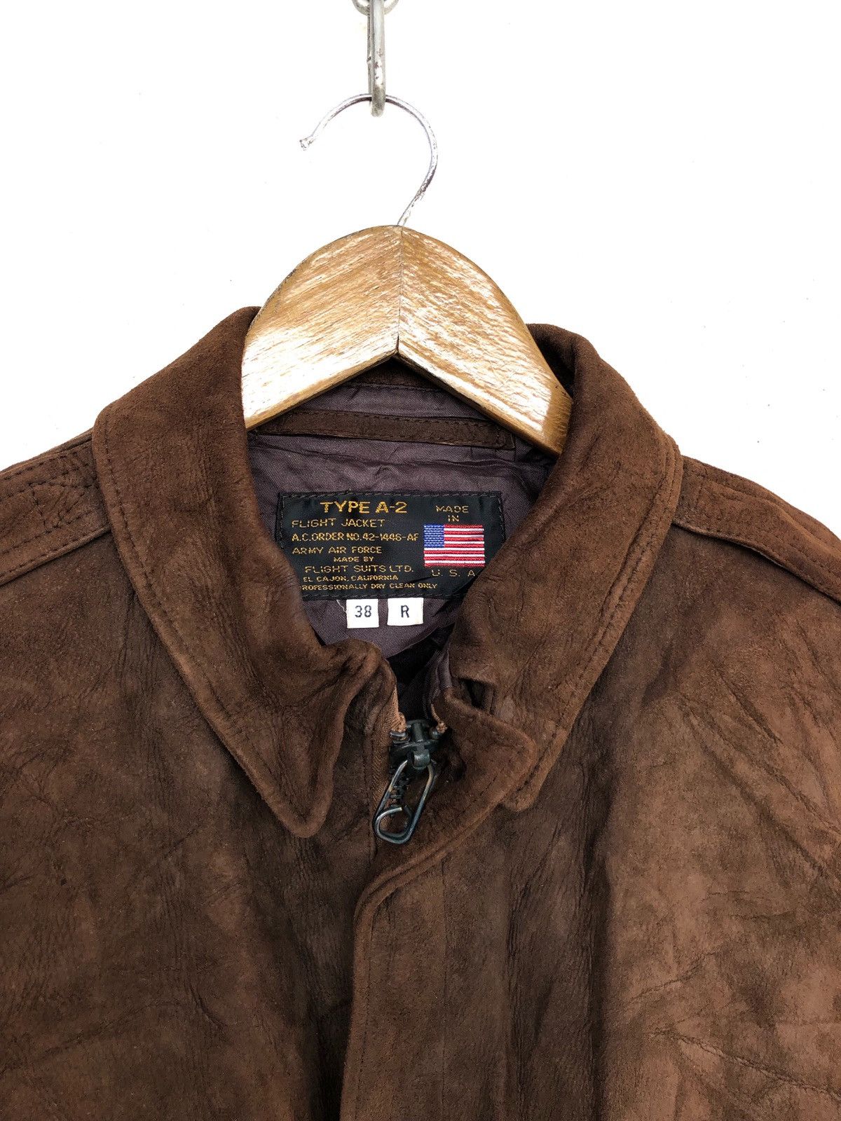 Avirex 70s Suits Ltd Type A2 WWII Buckskins Flight Jacket Size US M / EU 48-50 / 2 - 5 Thumbnail