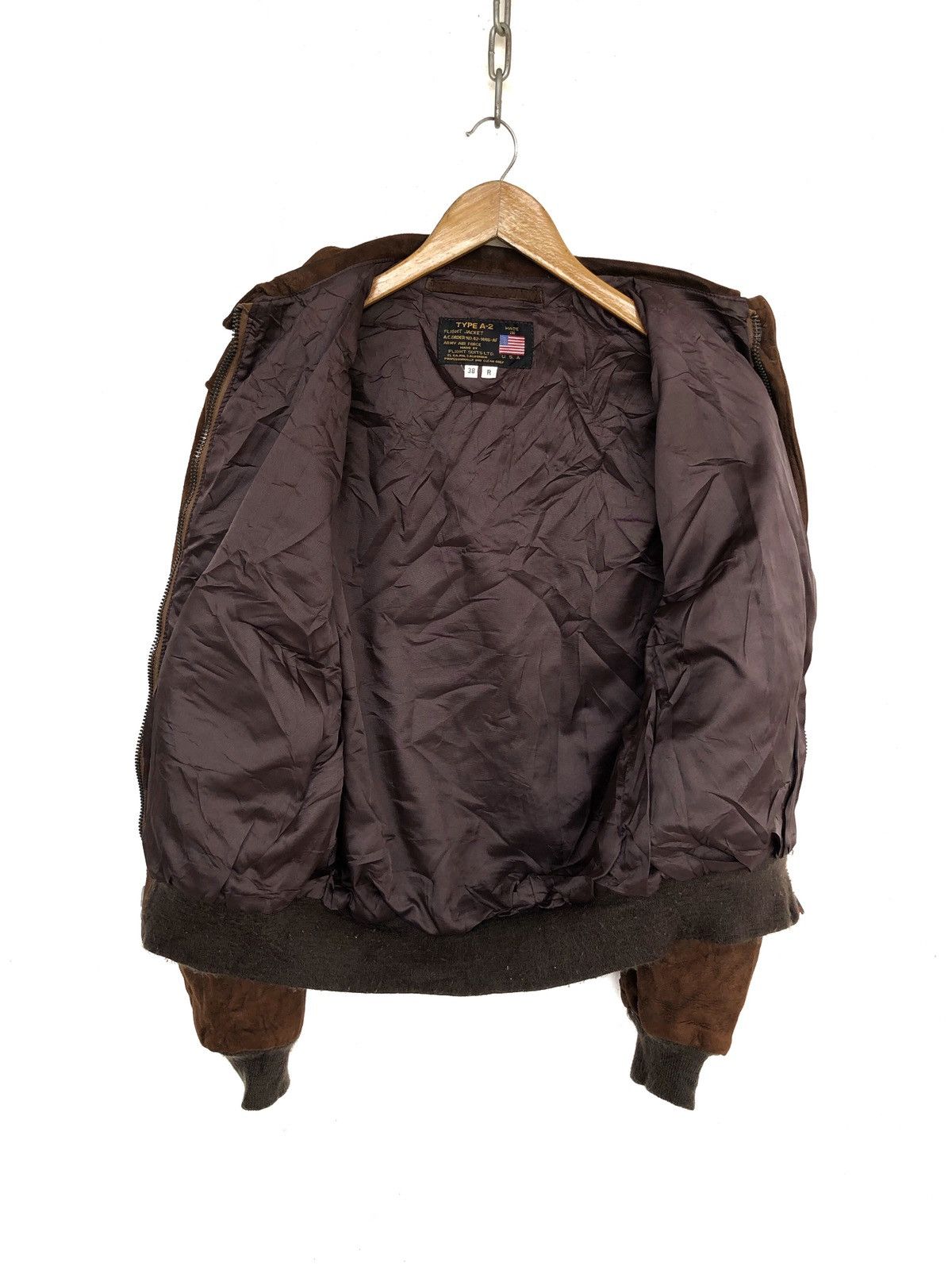 Avirex 70s Suits Ltd Type A2 WWII Buckskins Flight Jacket Size US M / EU 48-50 / 2 - 3 Thumbnail