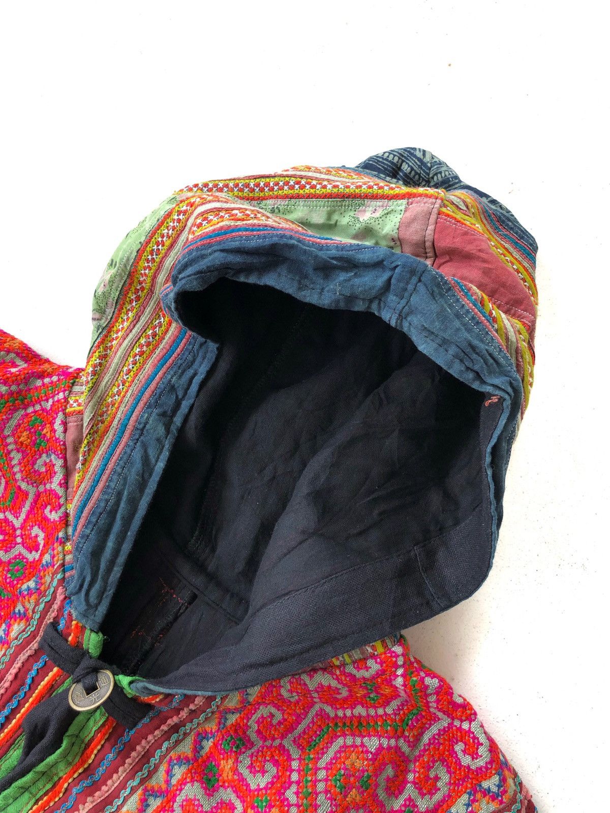 Handmade 🇯🇵 Beauty Fabric Patchwork Handmade Hoodie Jacket Size US S / EU 44-46 / 1 - 4 Thumbnail