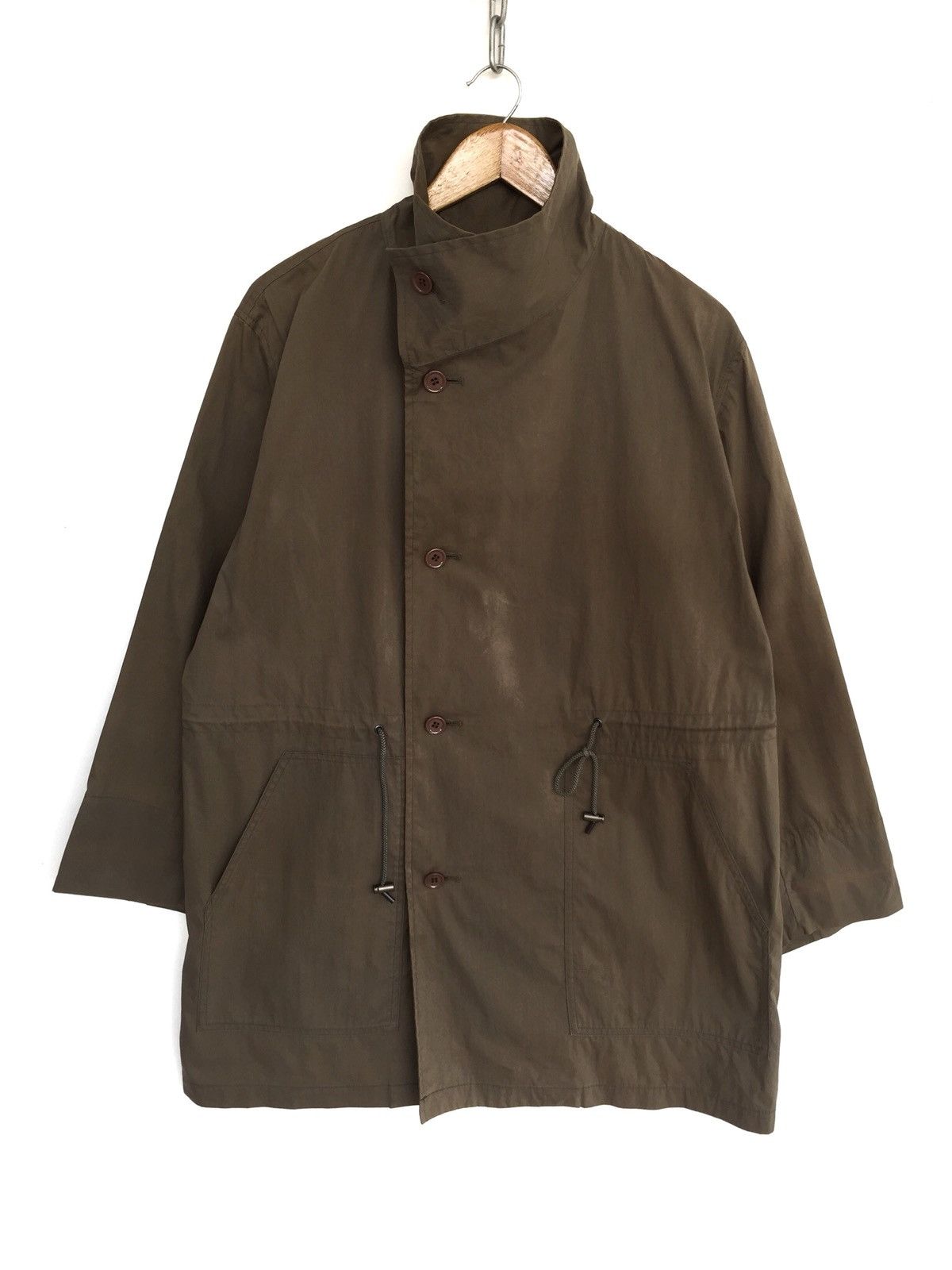 Issey Miyake Issey Miyake Double Breast Witch Overcoat Jacket Size US L / EU 52-54 / 3 - 2 Thumbnail