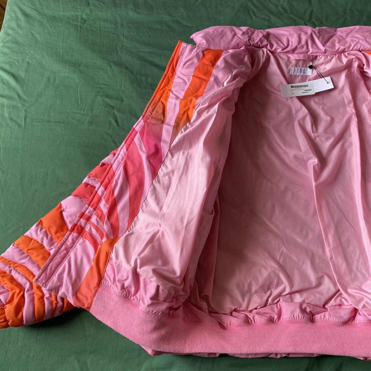 ERL ERL Pink Sunset Quilted Puffer Jacket Size US XL / EU 56 / 4 - 16 Thumbnail