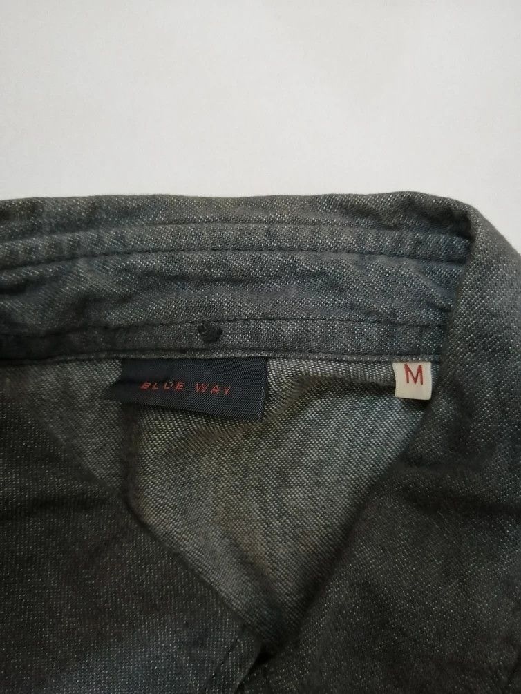 Japanese Brand Blue Way Made In Japan Japanese Brand Denim Shirt Size US M / EU 48-50 / 2 - 5 Thumbnail