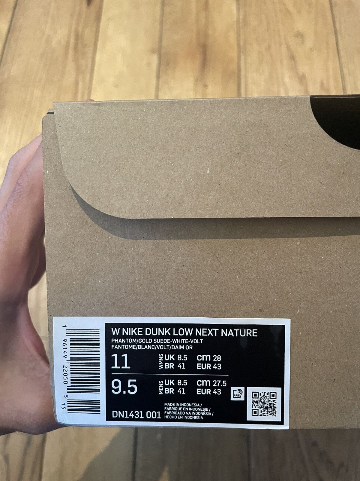 Nike Nike Dunk Low Phantom NN Size US 9.5 / EU 42-43 - 11 Thumbnail