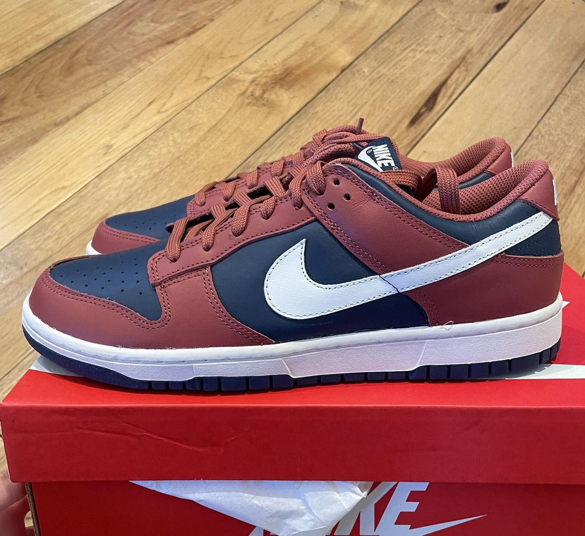 Nike Nike Dunk Low Canyon Rust Navy Blue W 2023 Size US 9.5 / EU 42-43 - 2 Thumbnail