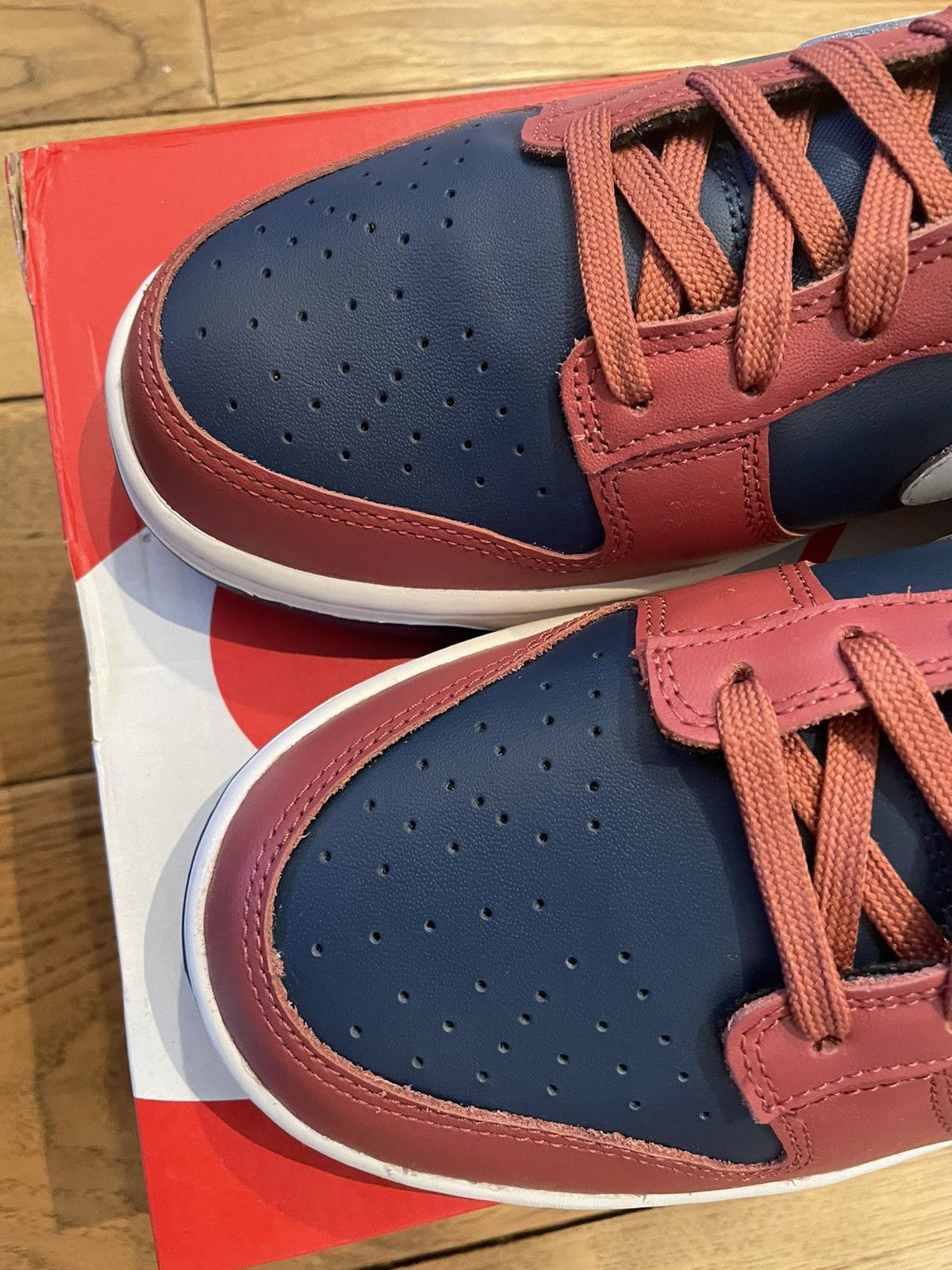 Nike Nike Dunk Low Canyon Rust Navy Blue W 2023 Size US 9.5 / EU 42-43 - 4 Thumbnail