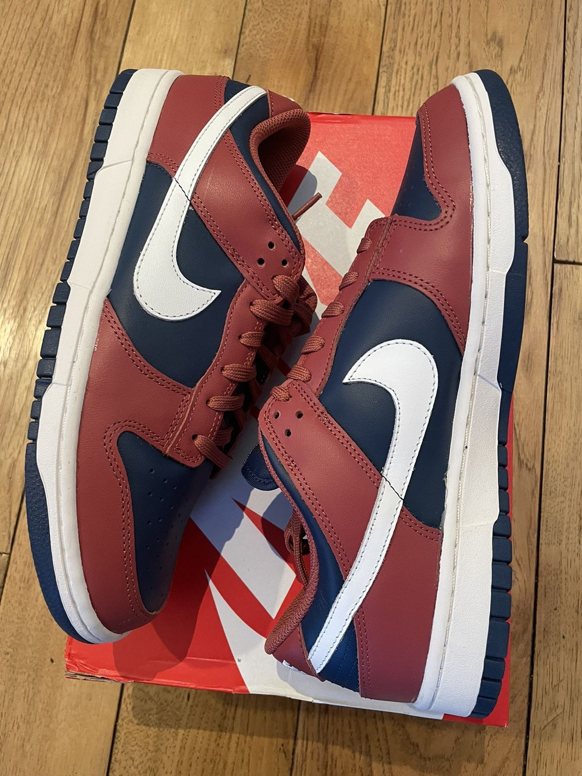 Nike Nike Dunk Low Canyon Rust Navy Blue W 2023 Size US 9.5 / EU 42-43 - 1 Thumbnail