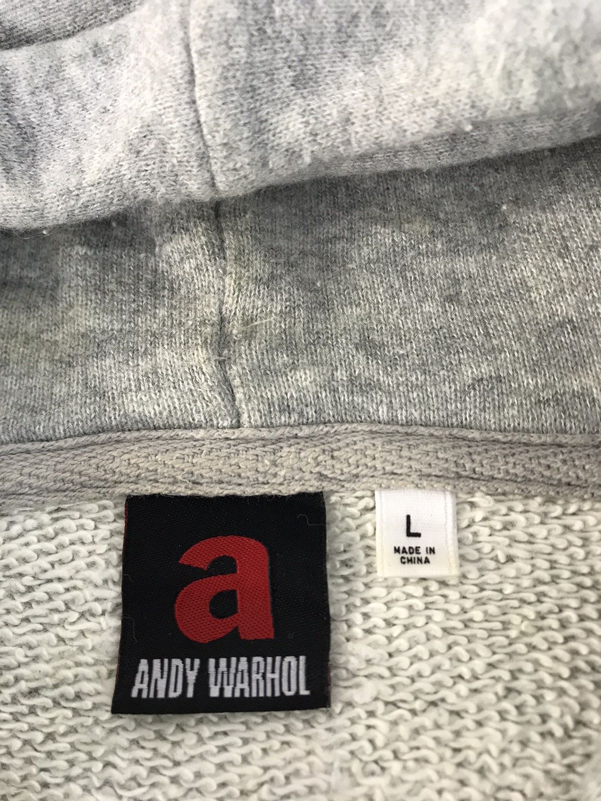 Andy Warhol Andy Warhol Hoodies Pull Over Big Logo Size US M / EU 48-50 / 2 - 4 Thumbnail