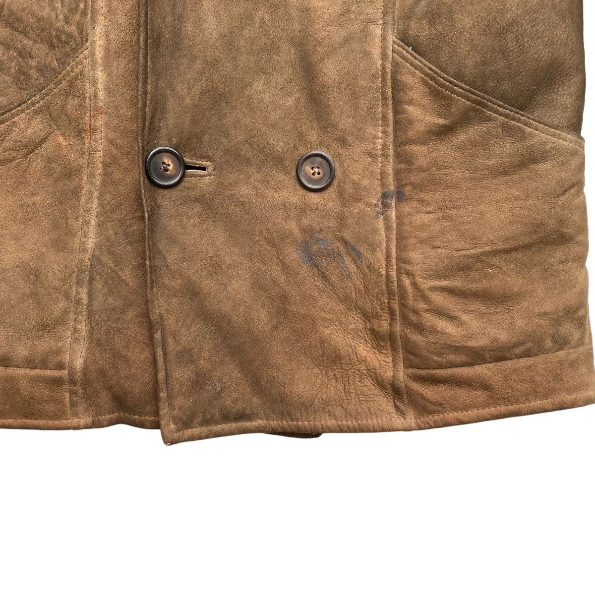 Japanese Brand × Vintage Vtg Morlands Real Lambskin Sherpa/Sherling Made in England Size US L / EU 52-54 / 3 - 6 Thumbnail