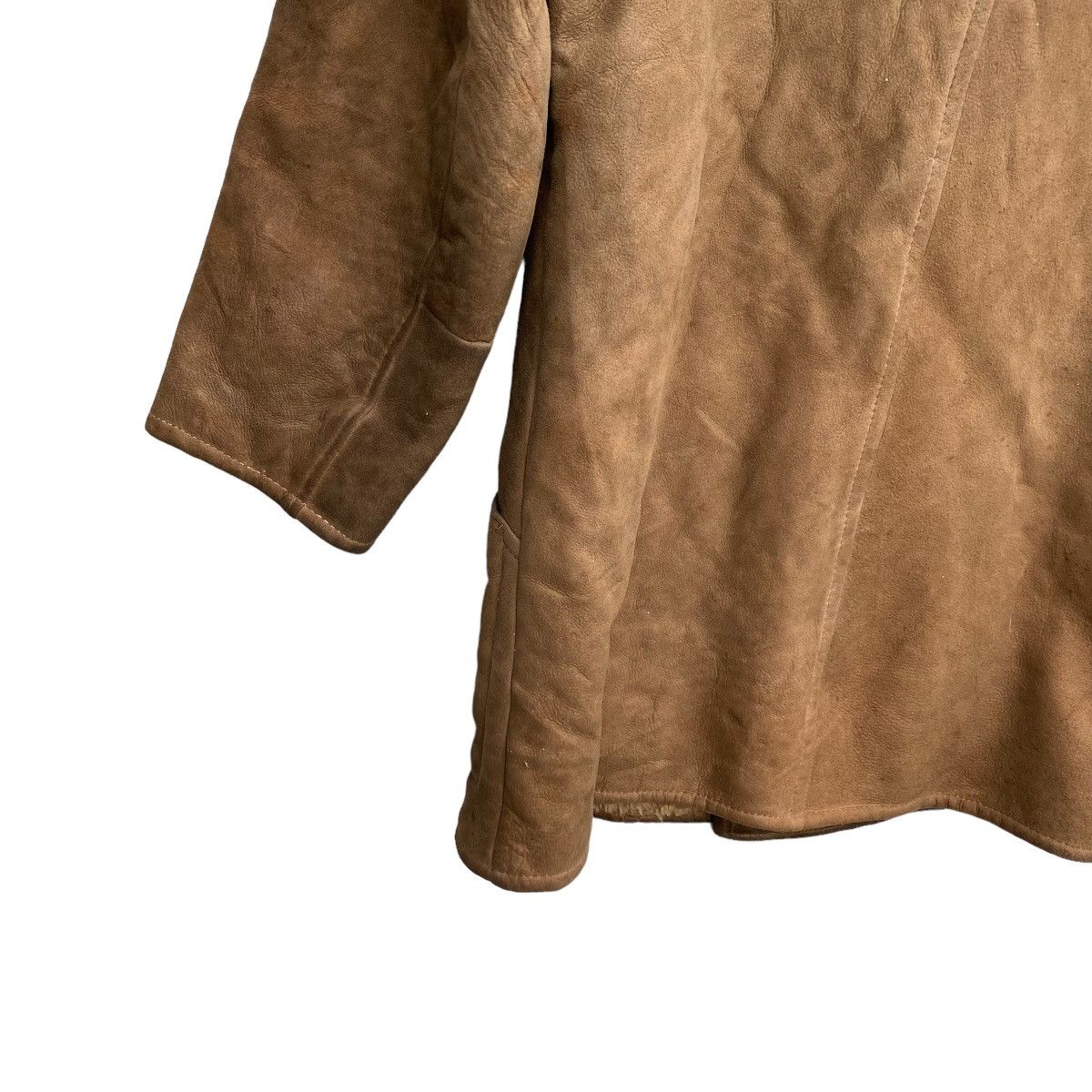 Japanese Brand × Vintage Vtg Morlands Real Lambskin Sherpa/Sherling Made in England Size US L / EU 52-54 / 3 - 8 Thumbnail